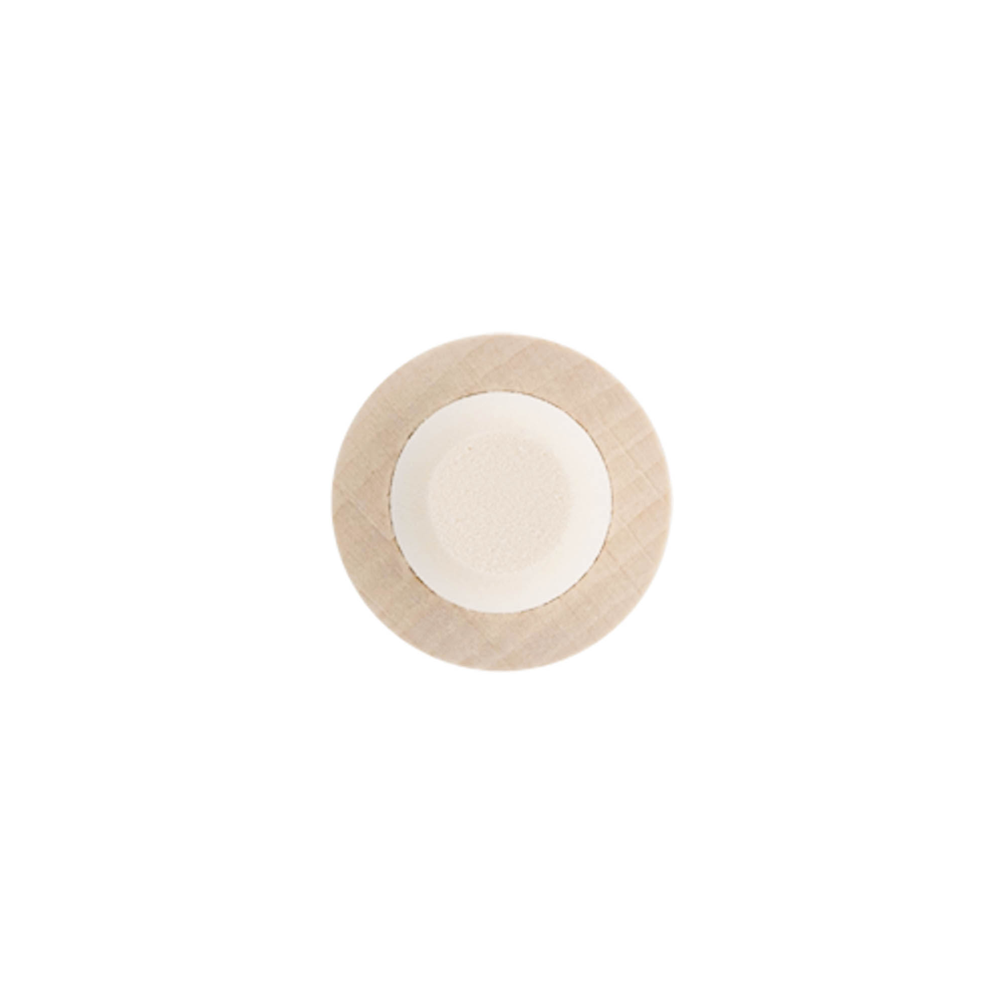 Čep s drškom 18 mm, drvo/plastika, za otvor: pluta