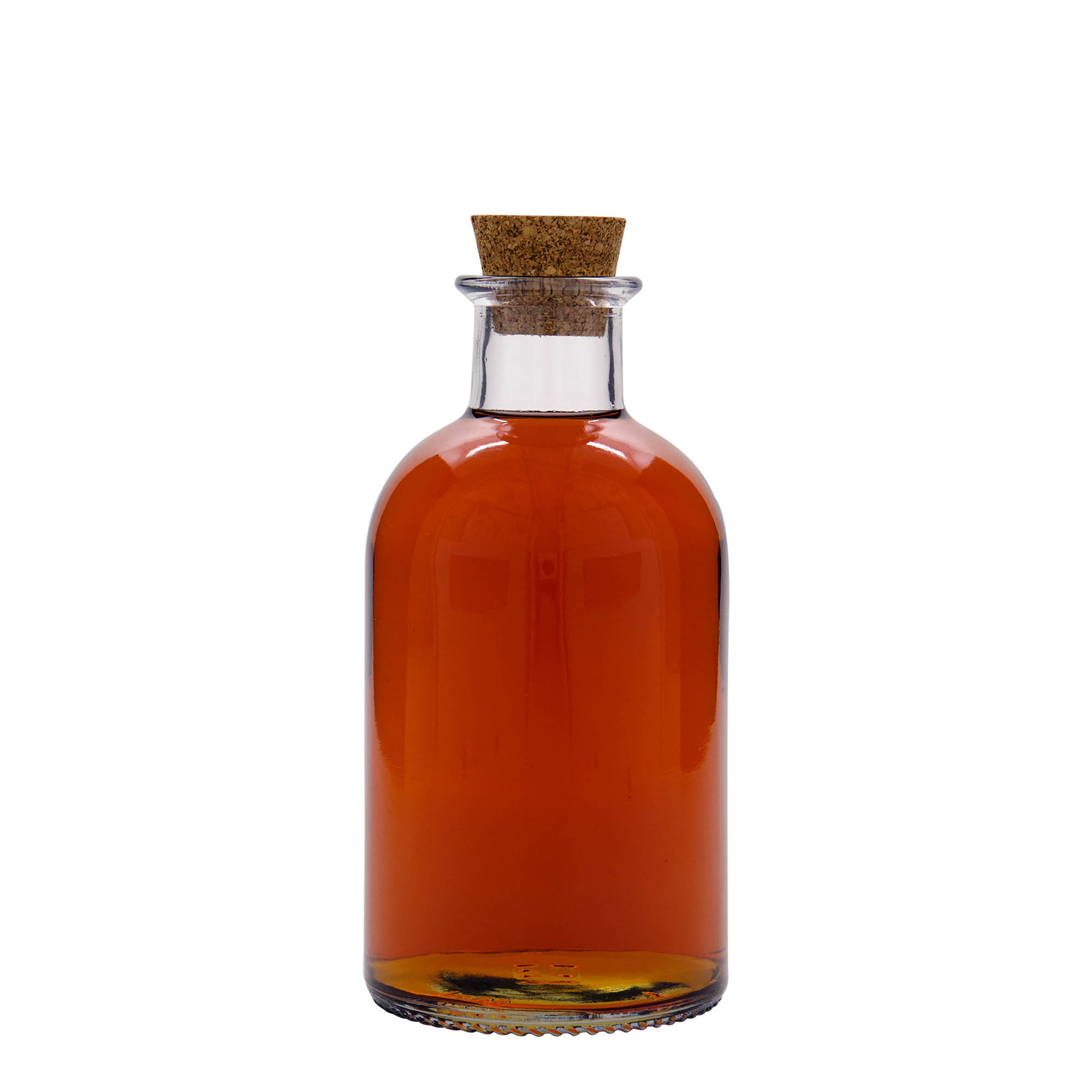 500 ml staklena boca apotekara 'Italia', grlo: pluta 500 ml staklena boca apotekara 'Italia', grlo: pluta