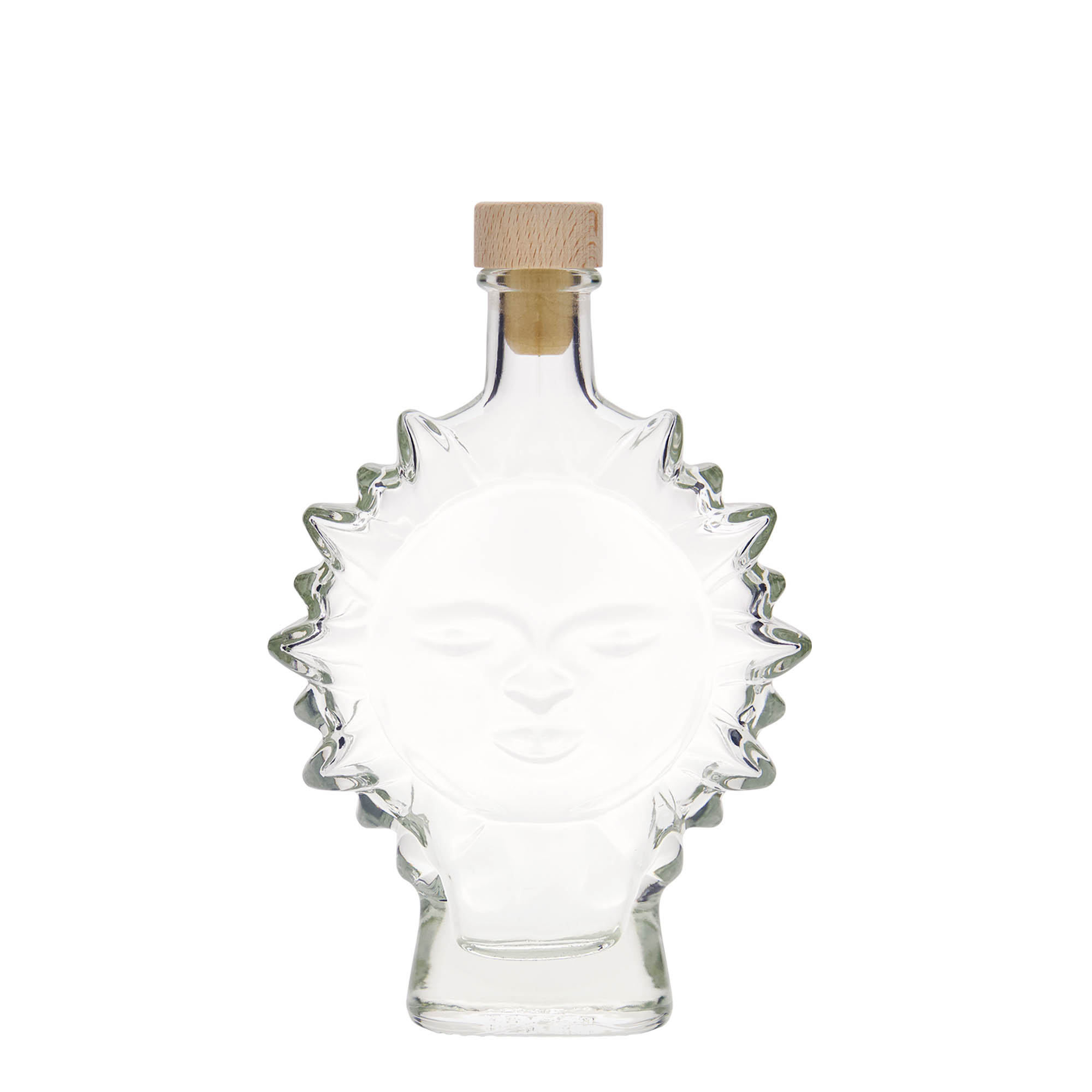 200 ml staklena boca 'Sonne', otvor: pluta