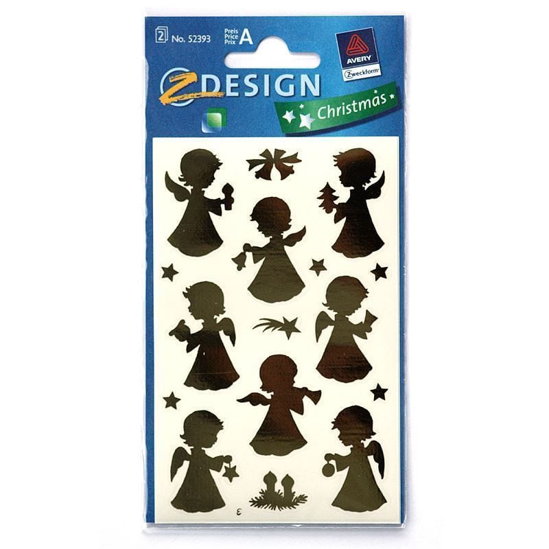 Zweckform naljepnice 'Anđeo', papir, zlatna