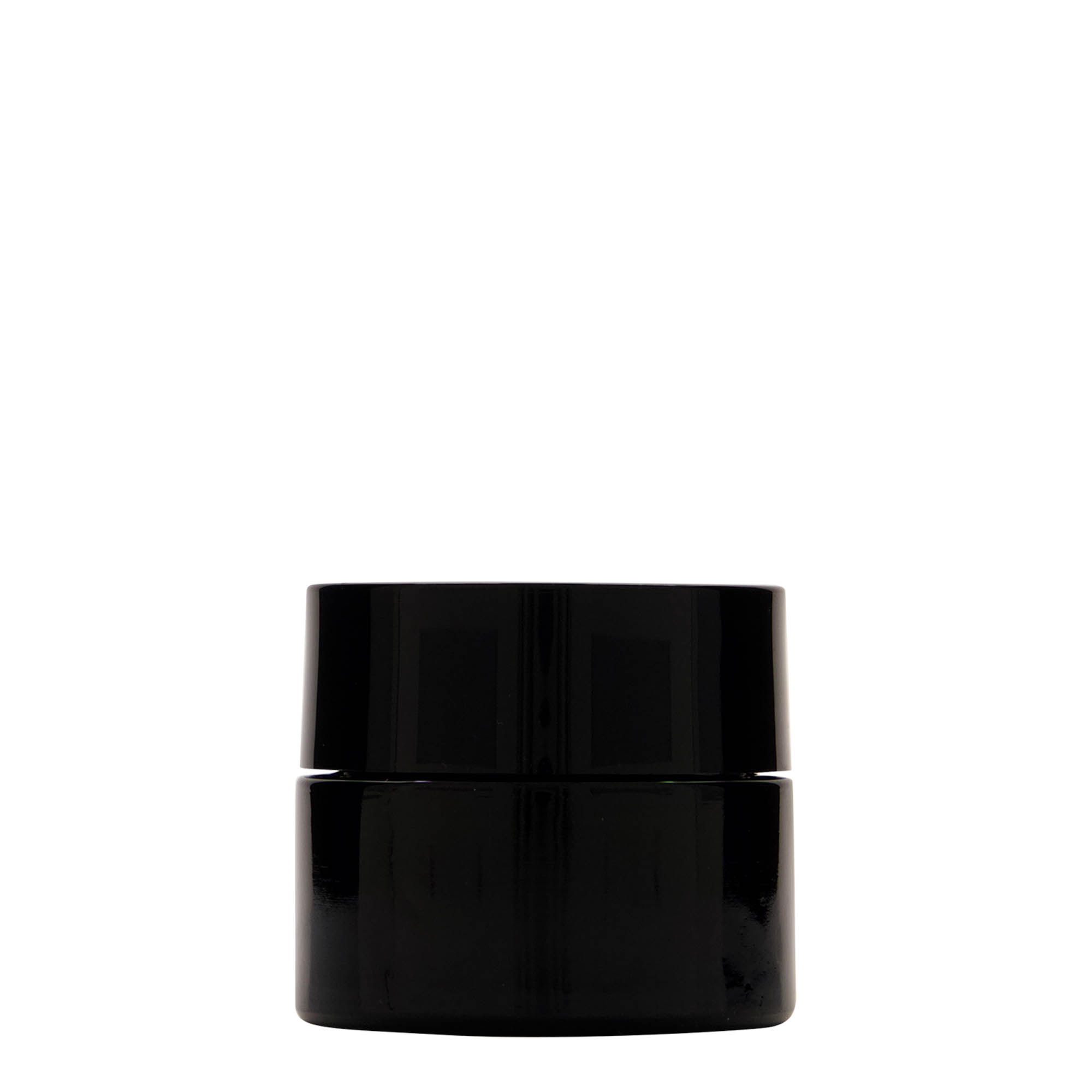 50 ml reciklažna teglica 'Floria', staklo, antikno zelena, grlo: 58/400