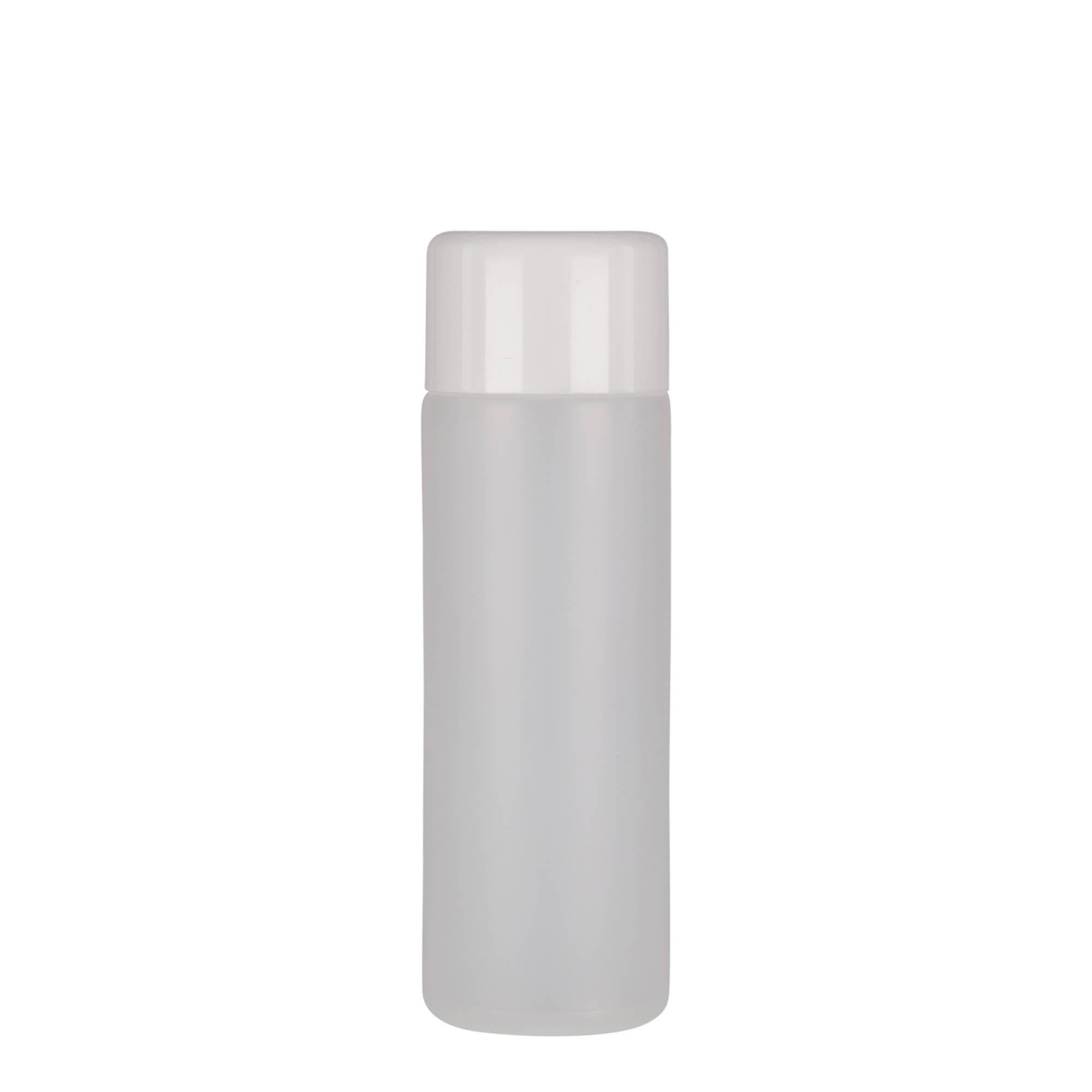 200 ml okrugla boca, PE-plastika, prirodna, otvor: navojni zatvarač