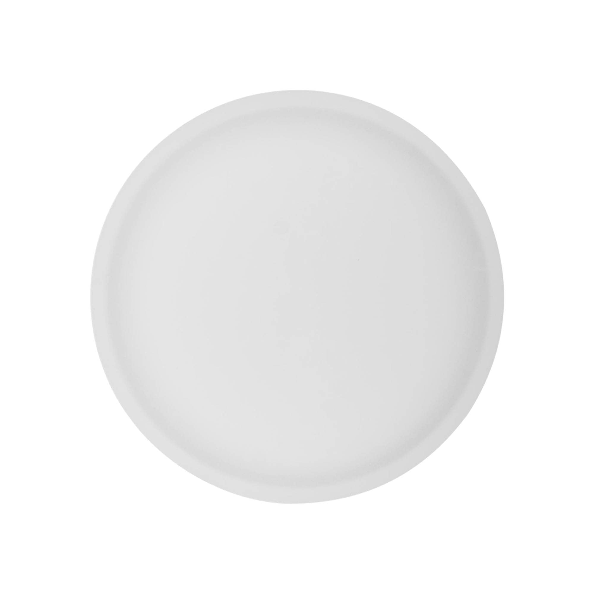Navojni zatvarač 'Clear/Platin Edition', PP plastika, bijela, za otvor: 53/2P