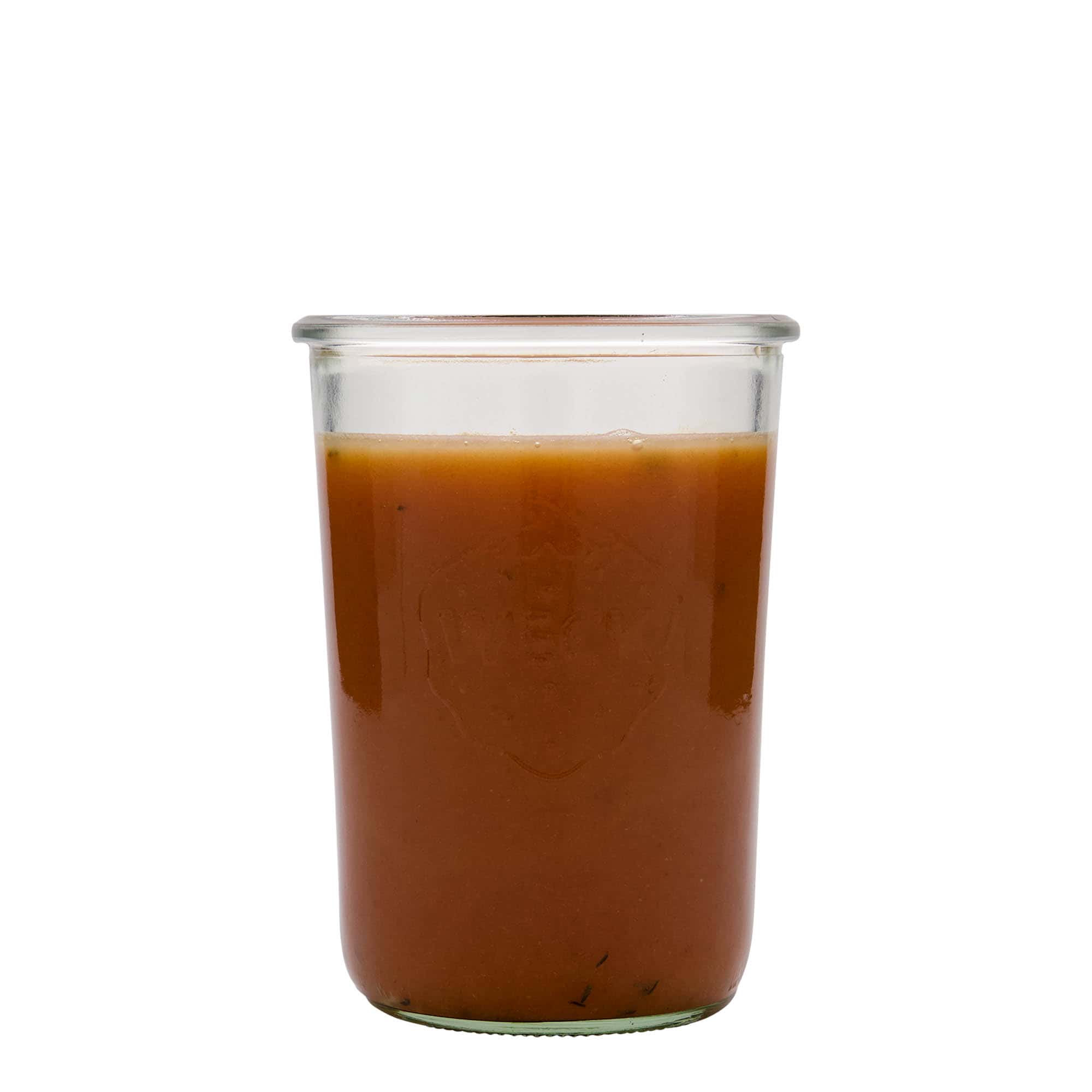 WECK staklenka sa poklopcem 850 ml, otvor: Okrugli rub