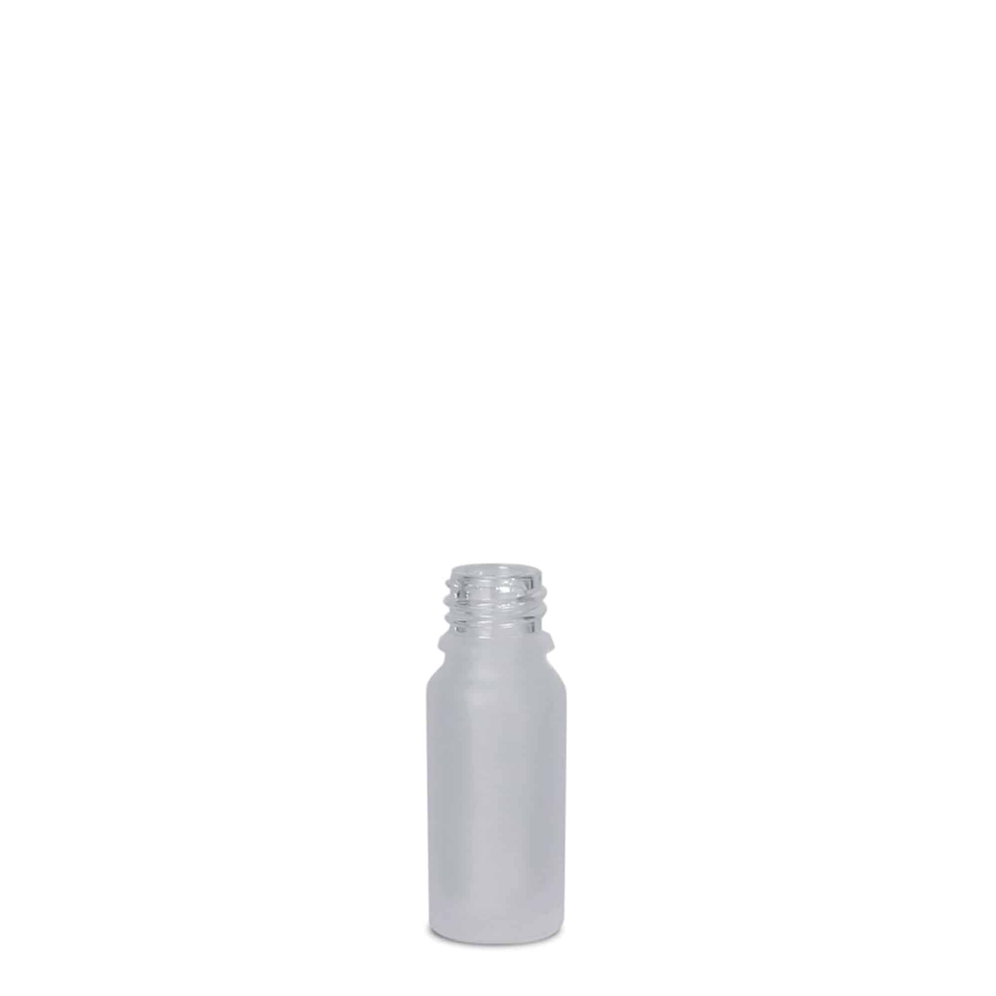 10 ml medicinska bočica, staklo, matirana, otvor: DIN 18