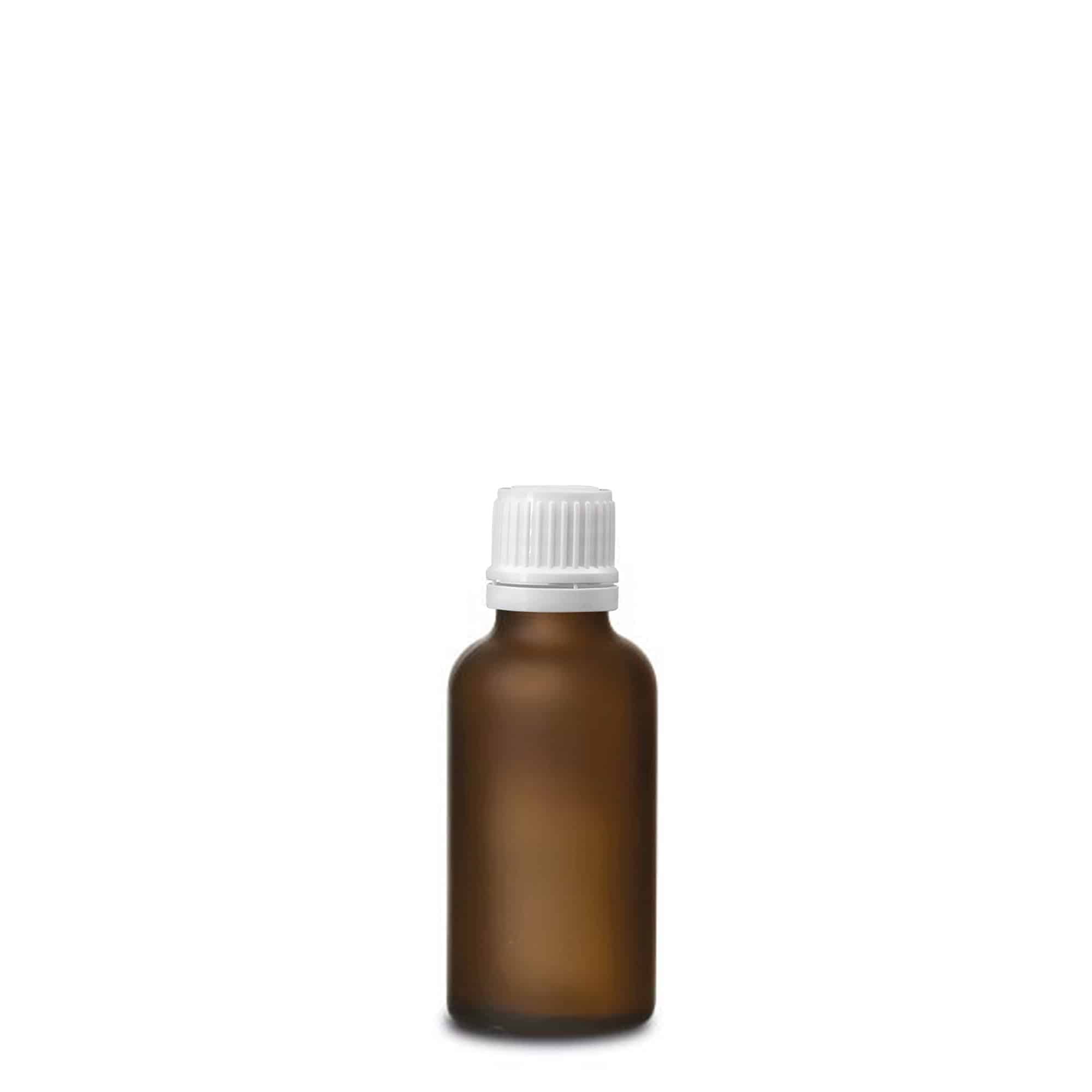 30ml medicinska bočica, staklo, mat smeđa, grlo: DIN 18