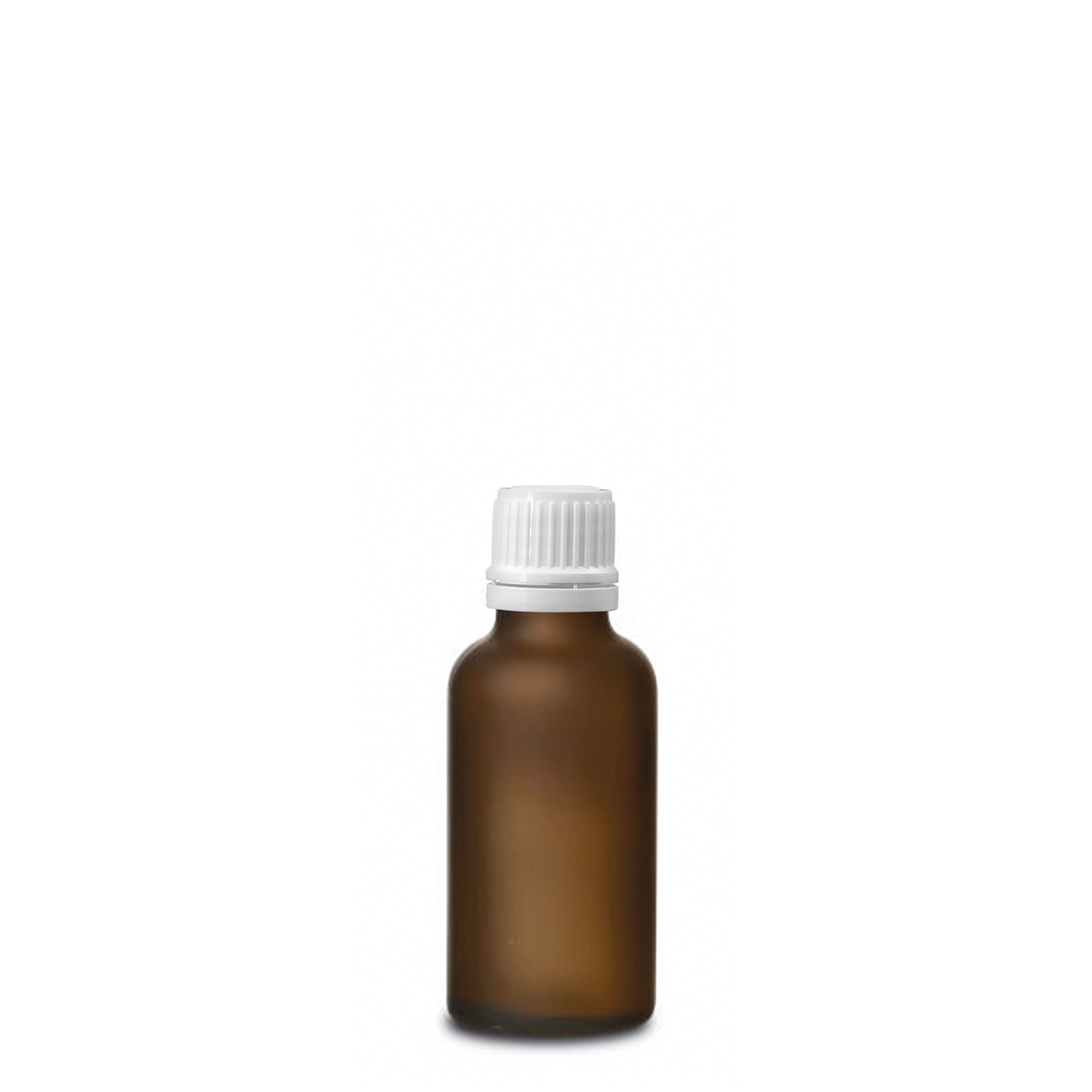 30 ml medicinska bočica, staklo, smeđa matirana, grlo: DIN 18