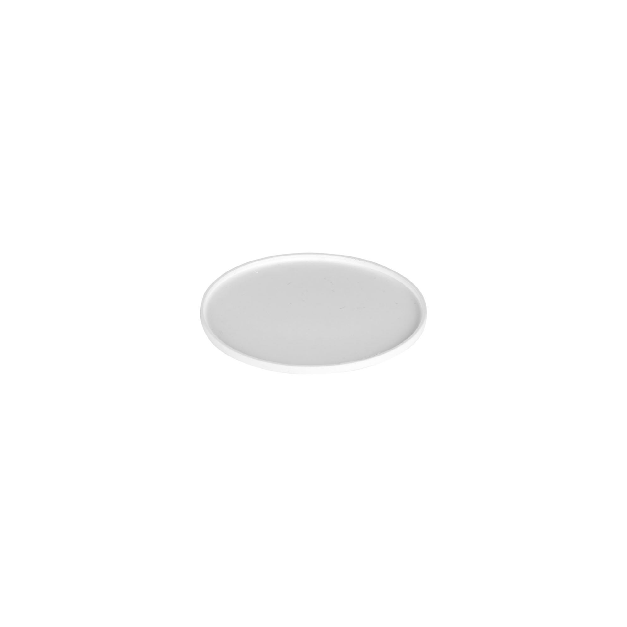 Zaštitni disk za 100 ml 'Bianca', PP-plastika, bijela