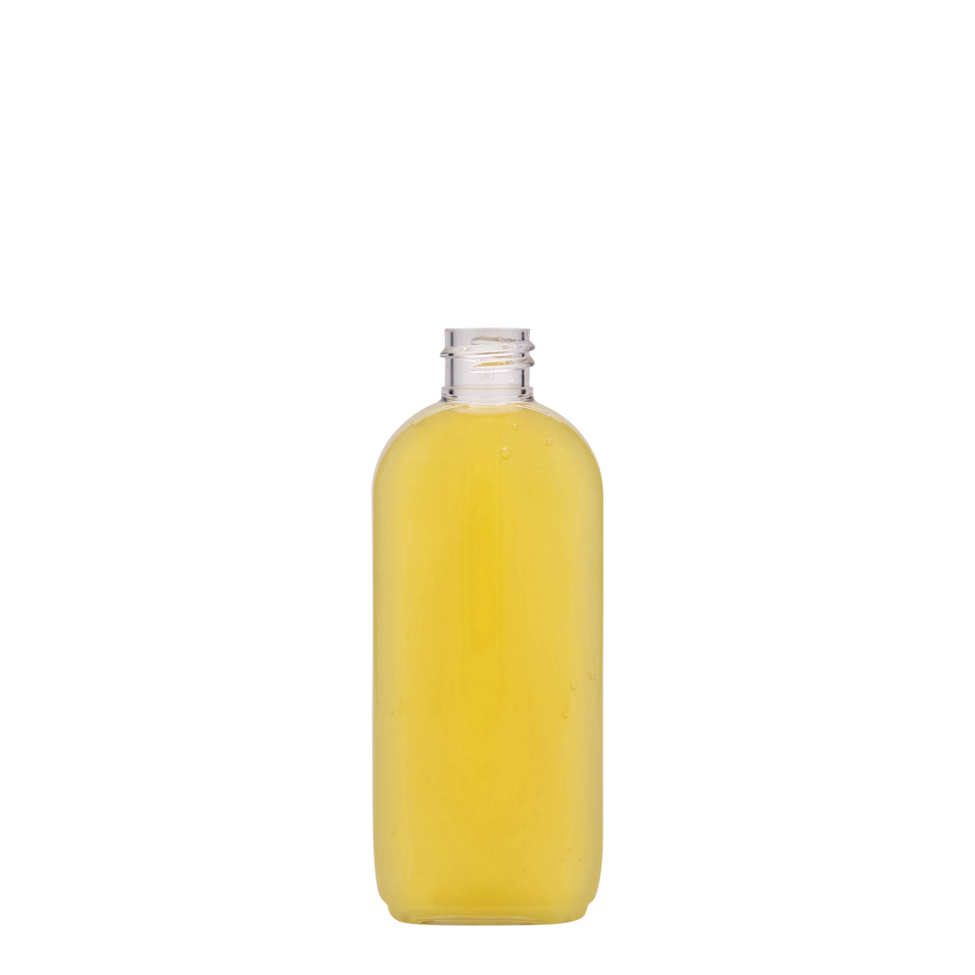 100 ml PET boca 'Iris', ovalna, plastika, grlo: 20/410
