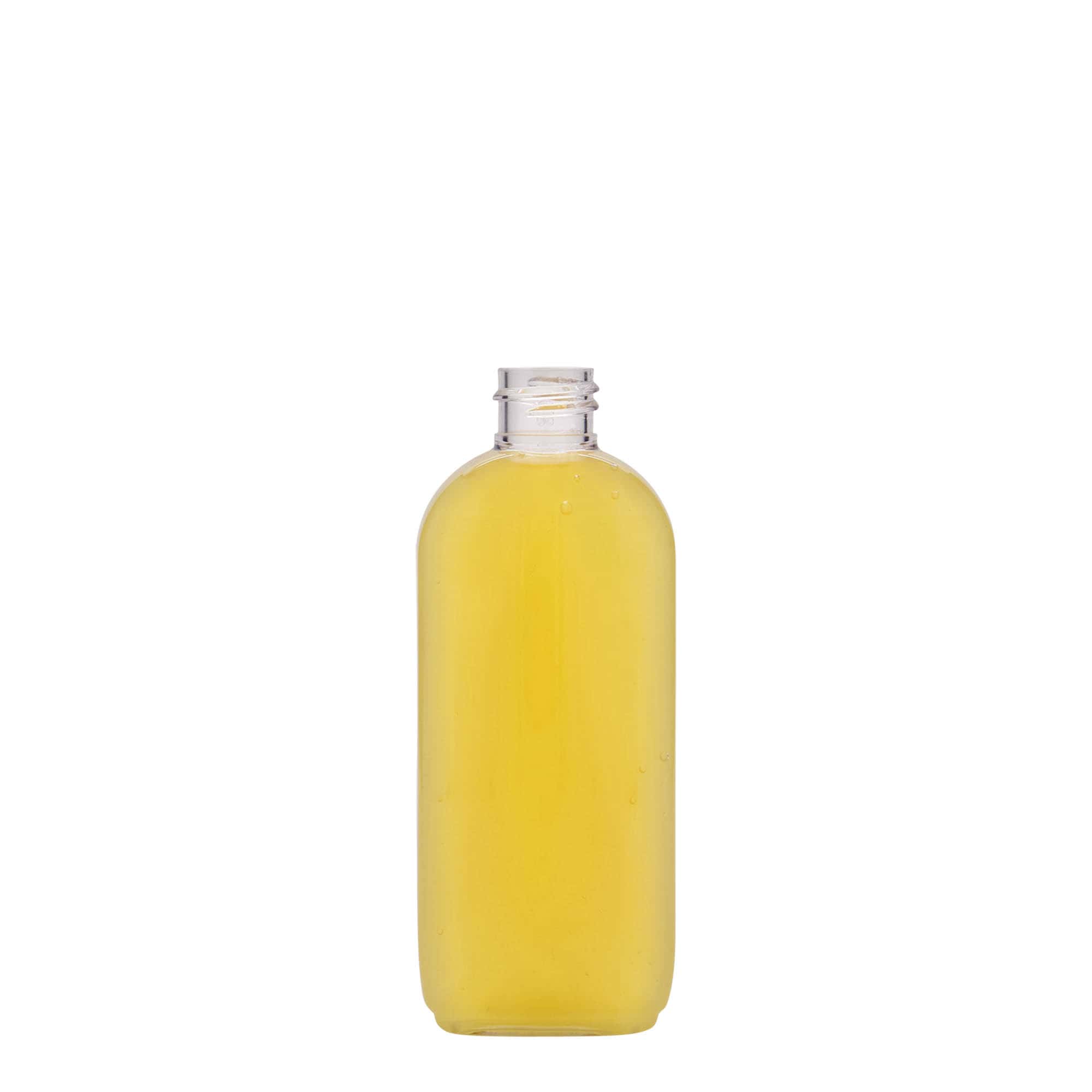 100 ml PET boca „Iris“, ovalna, plastika, grlo: 20/410