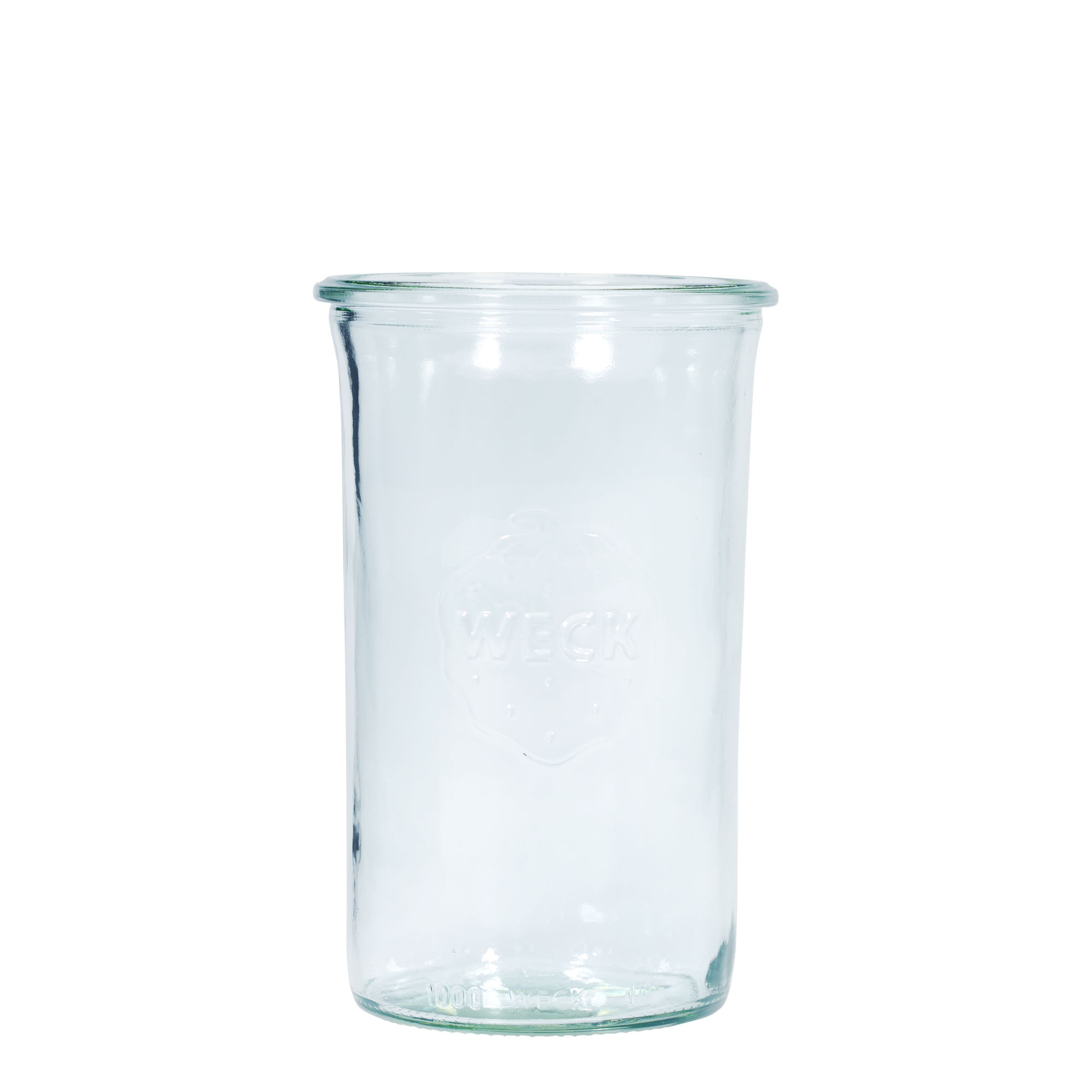 WECK staklenka sa poklopcem 1.000 ml, otvor: Okrugli rub