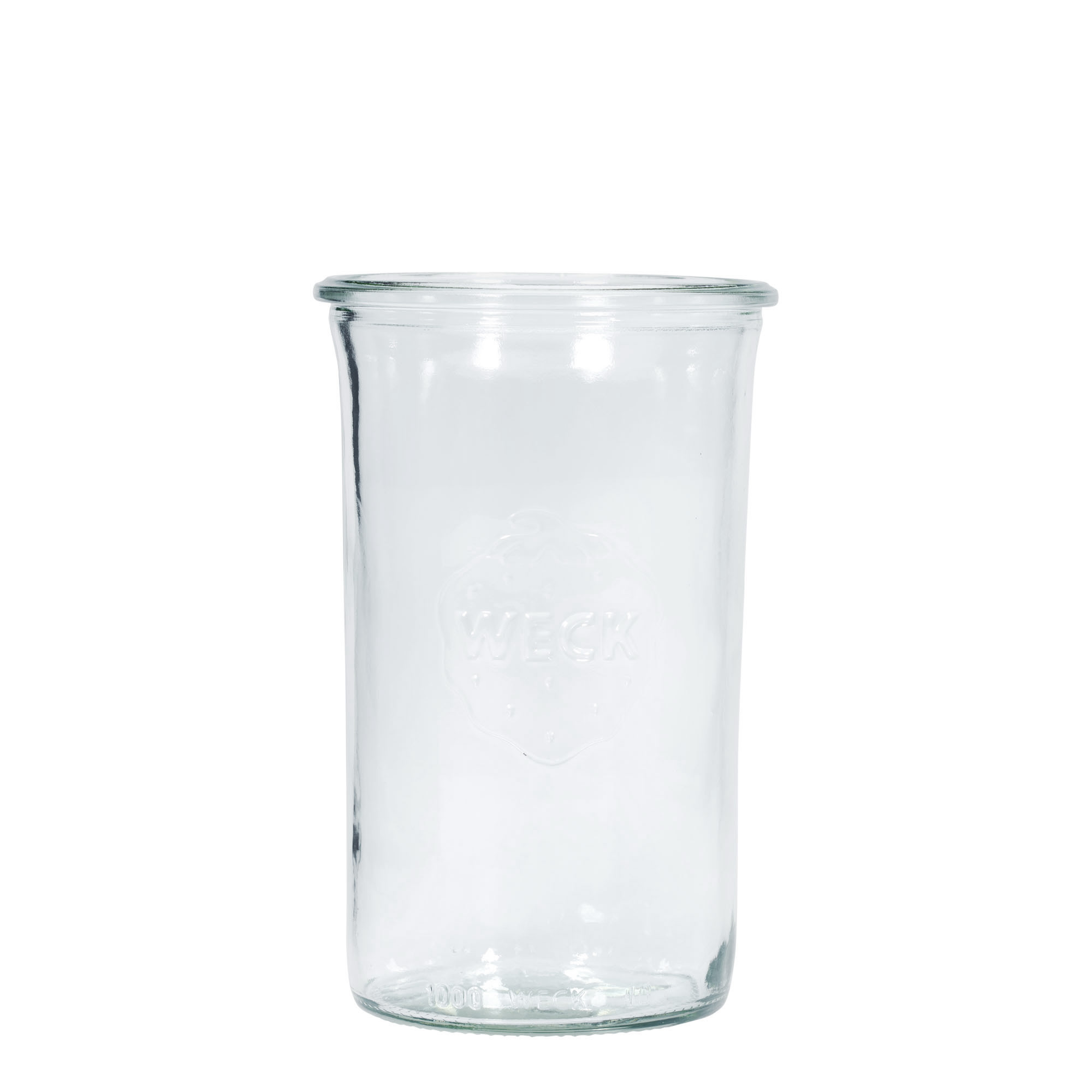 WECK staklenka sa poklopcem 1.000 ml, otvor: Okrugli rub