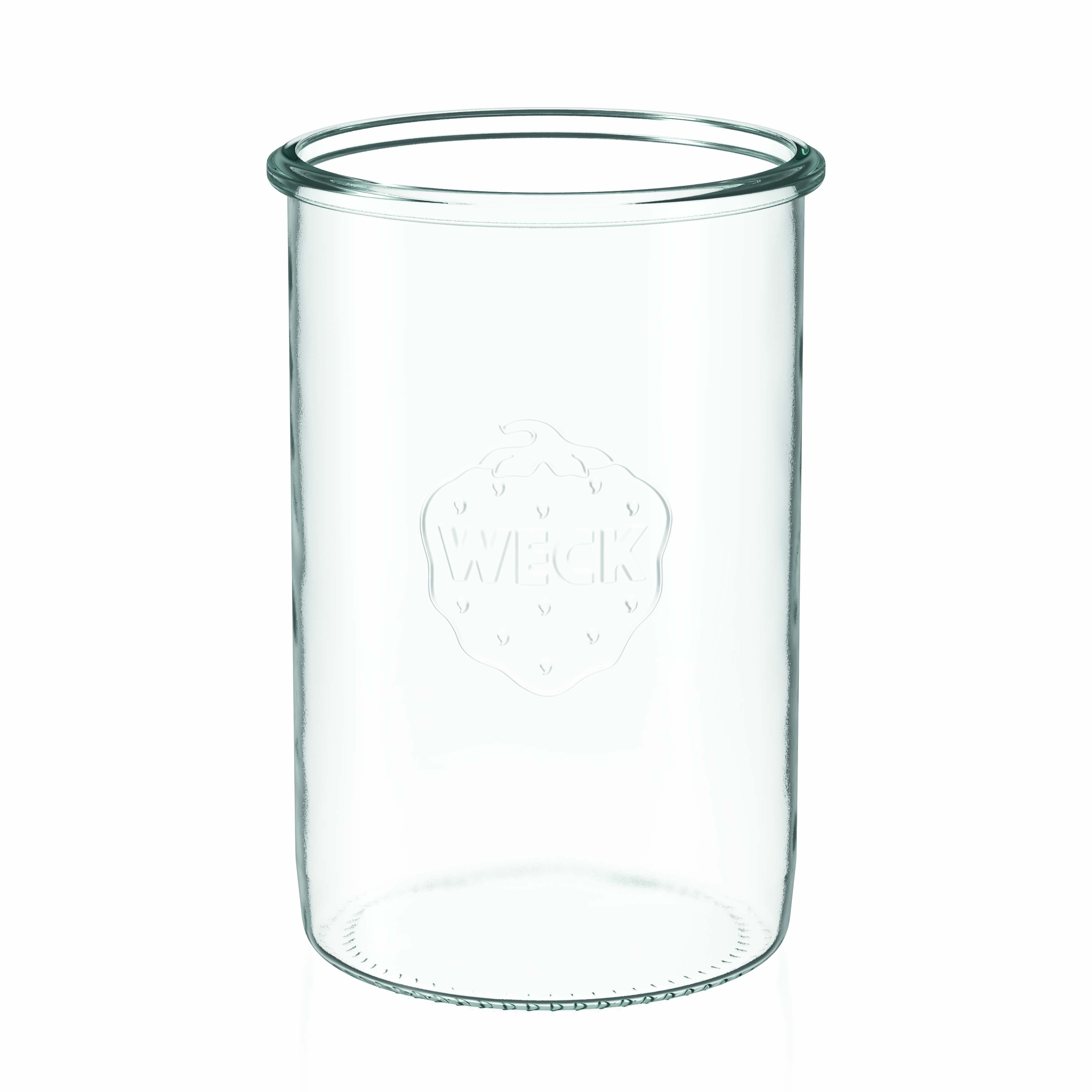 1.000 ml WECK-staklena tegla za okretanje #, grlo: okrugli rub