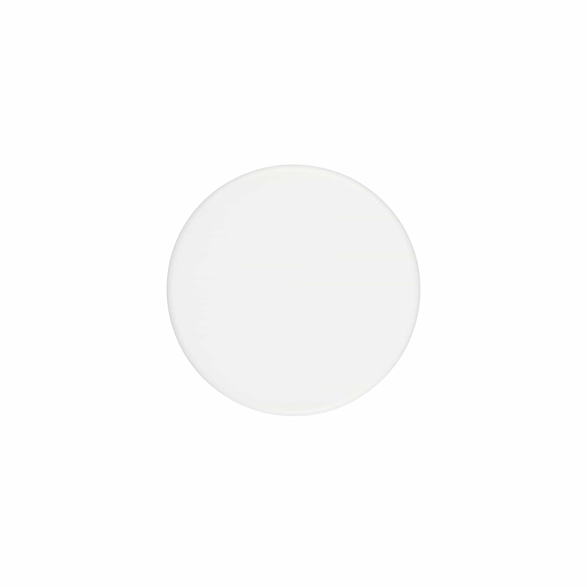 Zatvarač sa navojem za 30 ml 'Brown Line', PP, bijeli