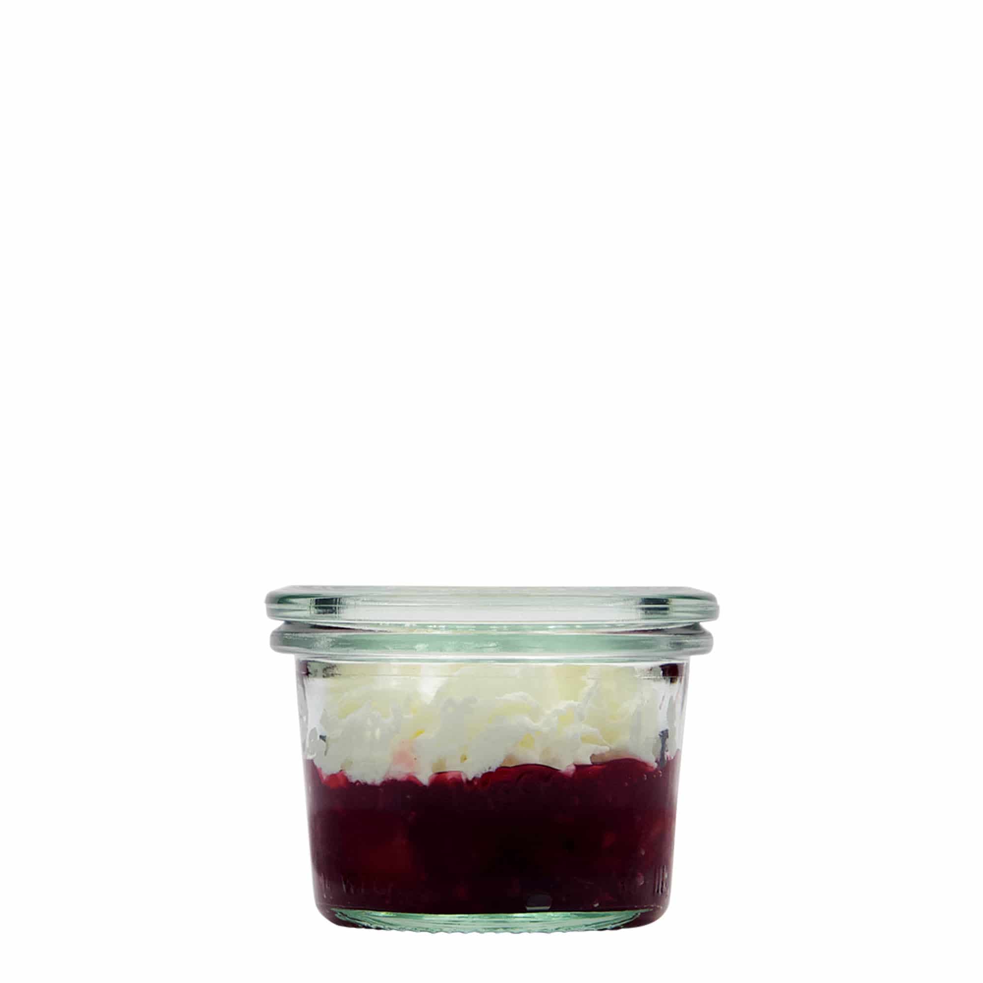 80 ml WECK staklenka za preokretanje, otvor: okrugli rub