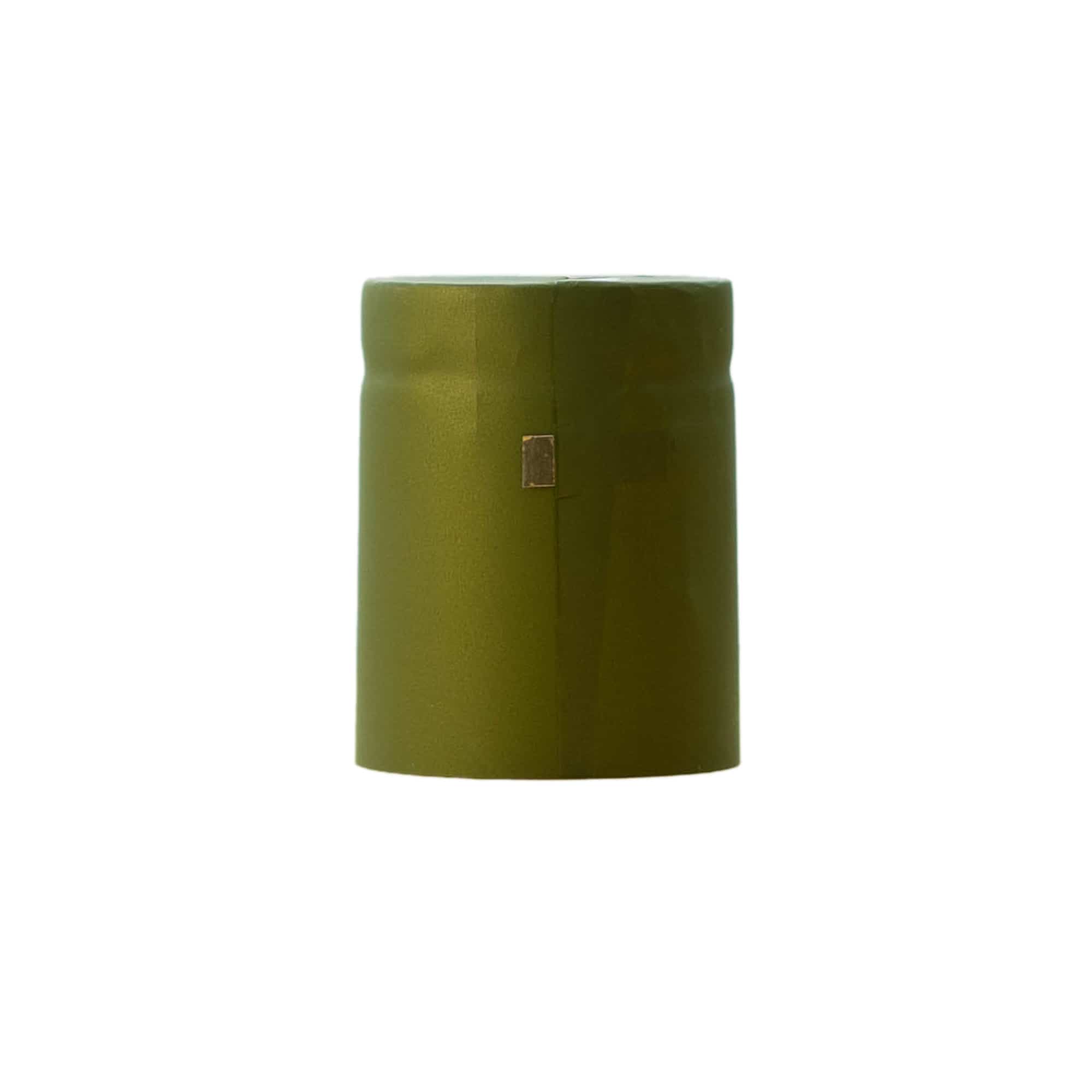 Kapica za flaše 32x41, PVC plastika, maslinasto zelena Kapica za flaše 32x41, PVC plastika, maslinasto zelena