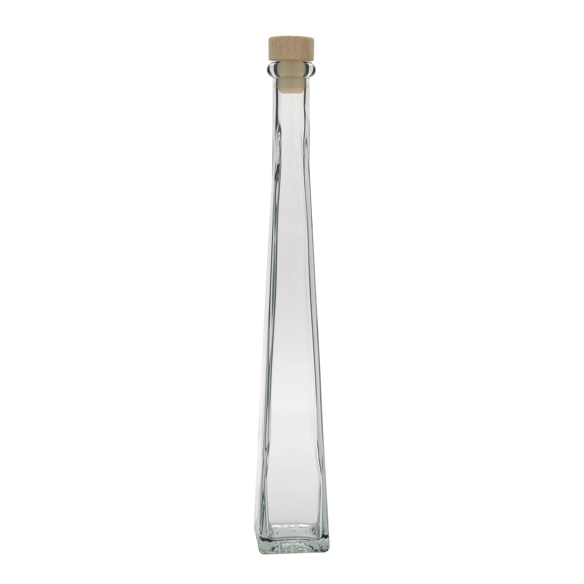 200 ml staklena boca 'Dama Quadrato', kvadratna, otvor: pluta 200 ml staklena boca 'Dama Quadrato', kvadratna, otvor: pluta
