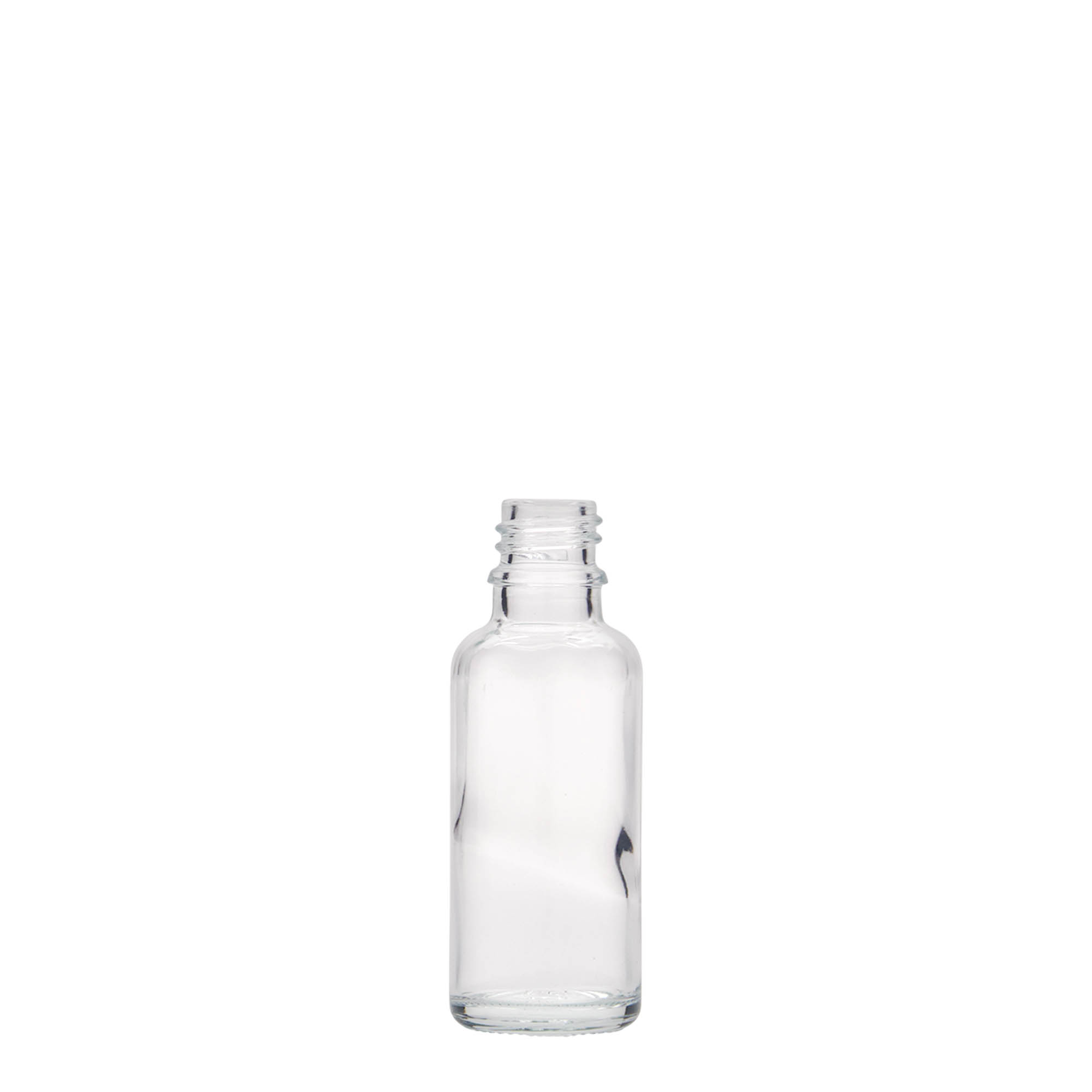 Medicinska flaša 30 ml, staklo, otvor: DIN 18 Medicinska flaša 30 ml, staklo, otvor: DIN 18