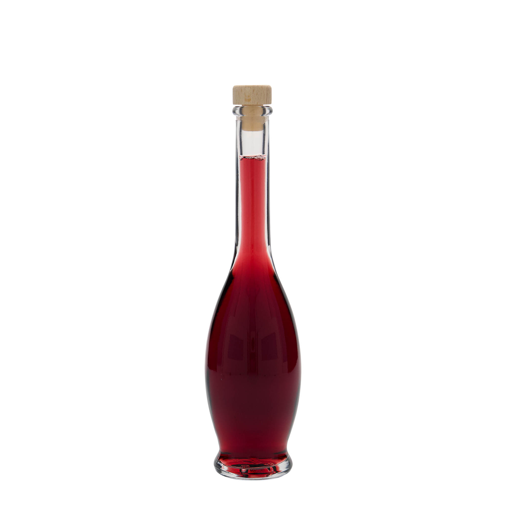 100 ml staklena boca 'Gina', otvor: plutani čep