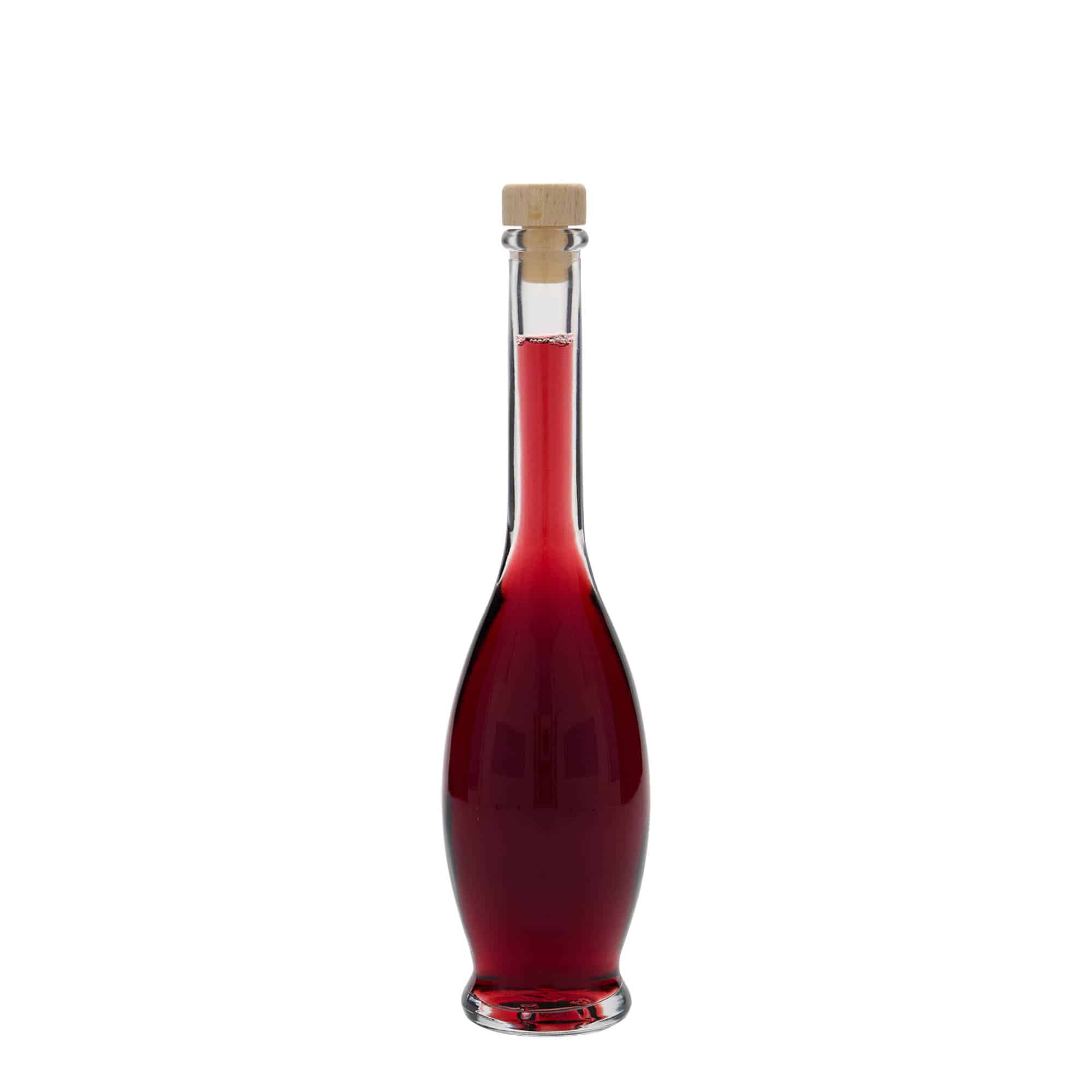 100 ml staklena boca 'Gina', otvor: plutani čep