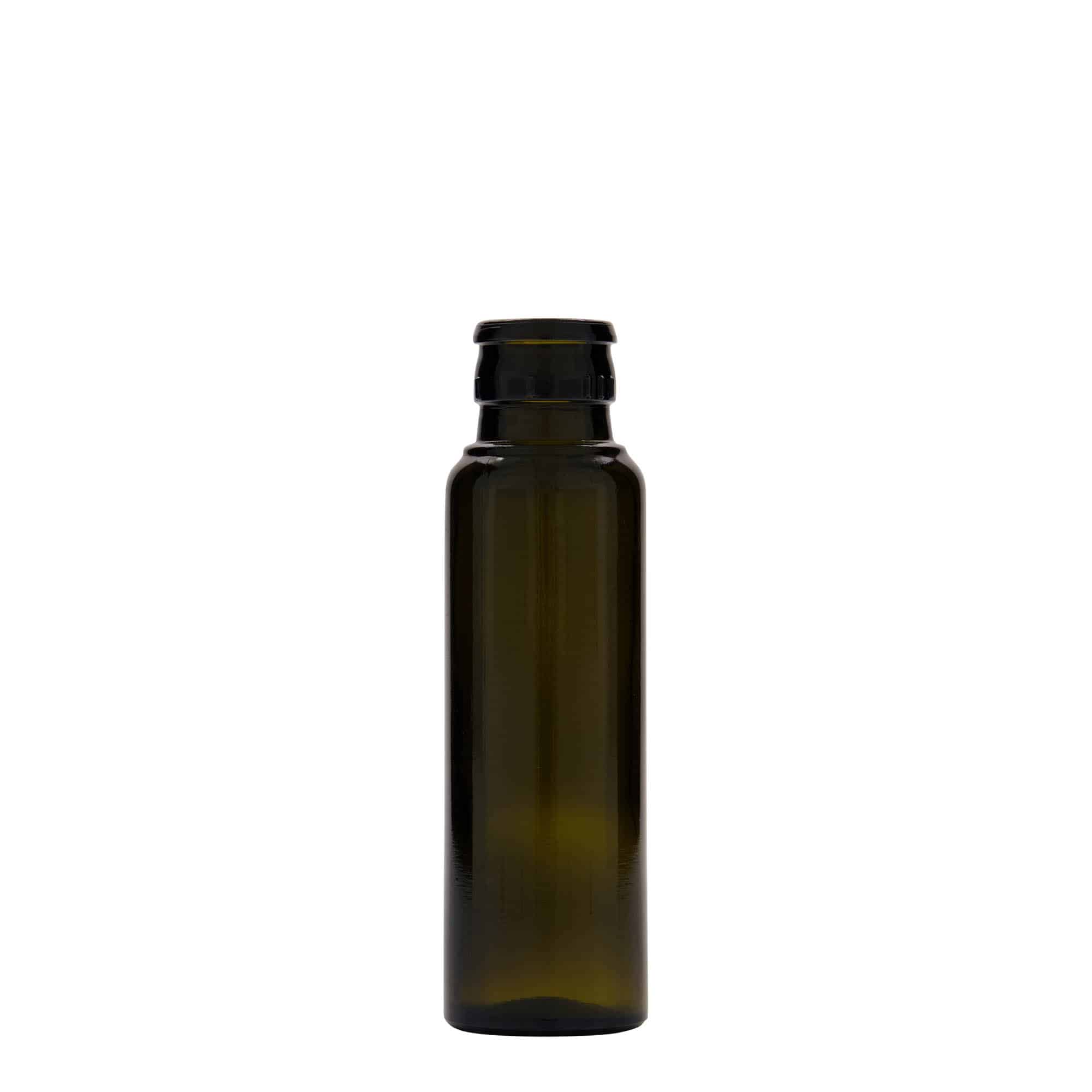 Flaša za sirće/ulje 100 ml 'Willy New', staklo, antikno zelena, otvor: DOP Flaša za sirće/ulje 100 ml 'Willy New', staklo, antikno zelena, otvor: DOP