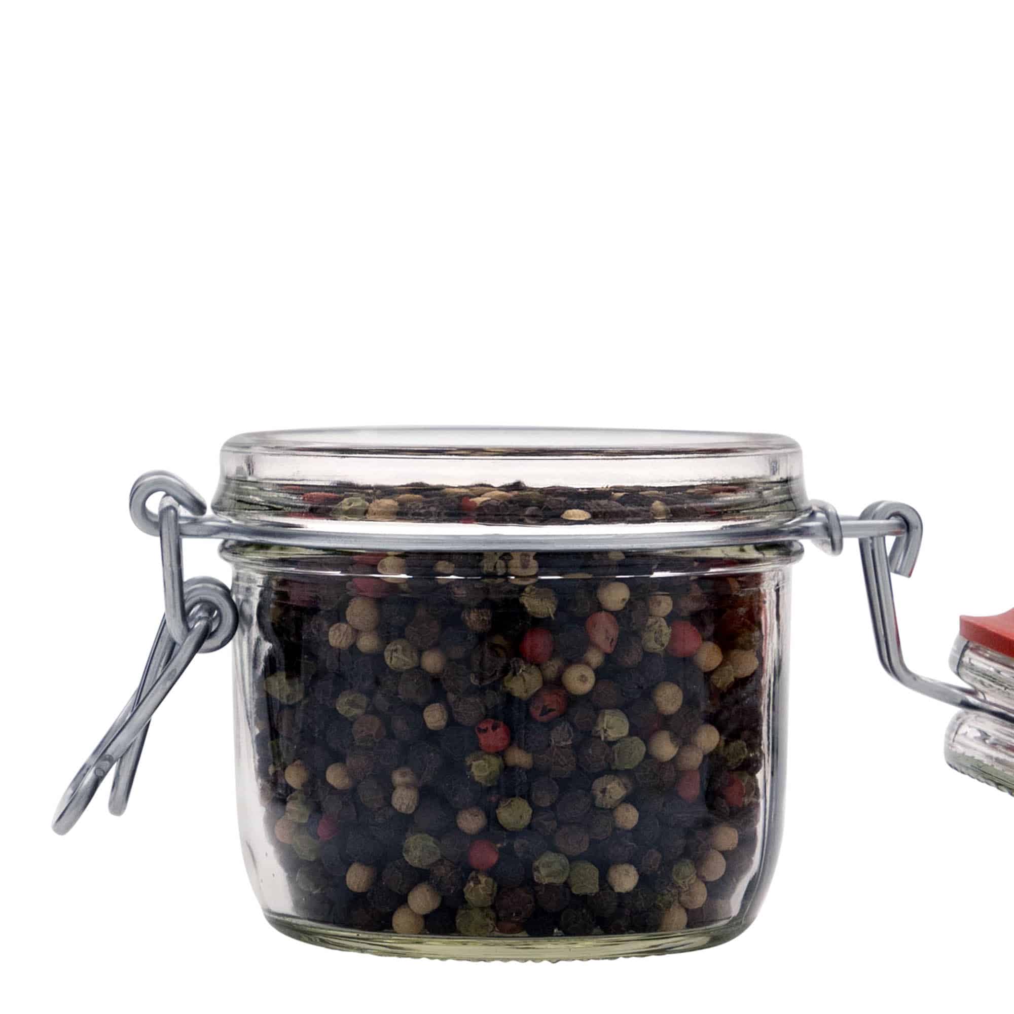 255 ml staklena tegla sa žičanim zatvaračem, otvor: žičani zatvarač