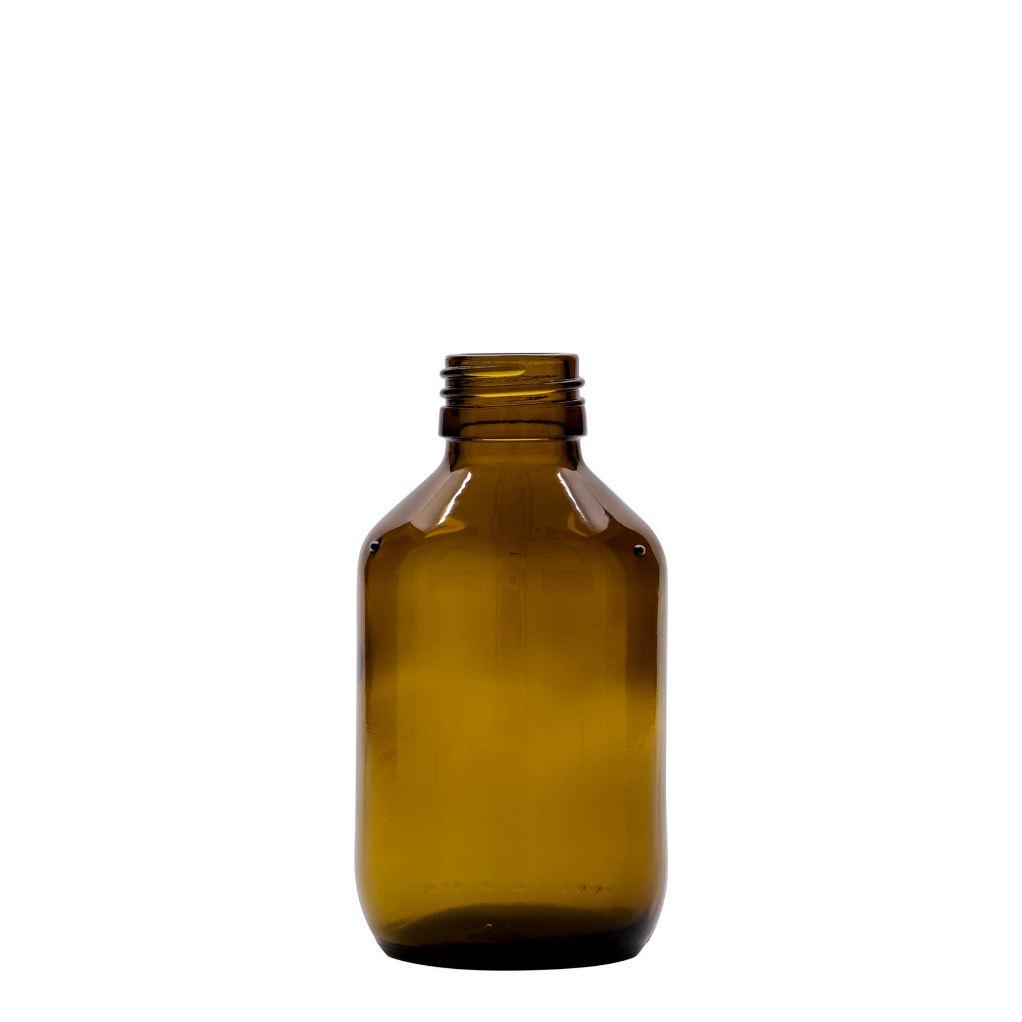 150 ml medicinska bočica, smeđa, staklo, otvor: PP 28
