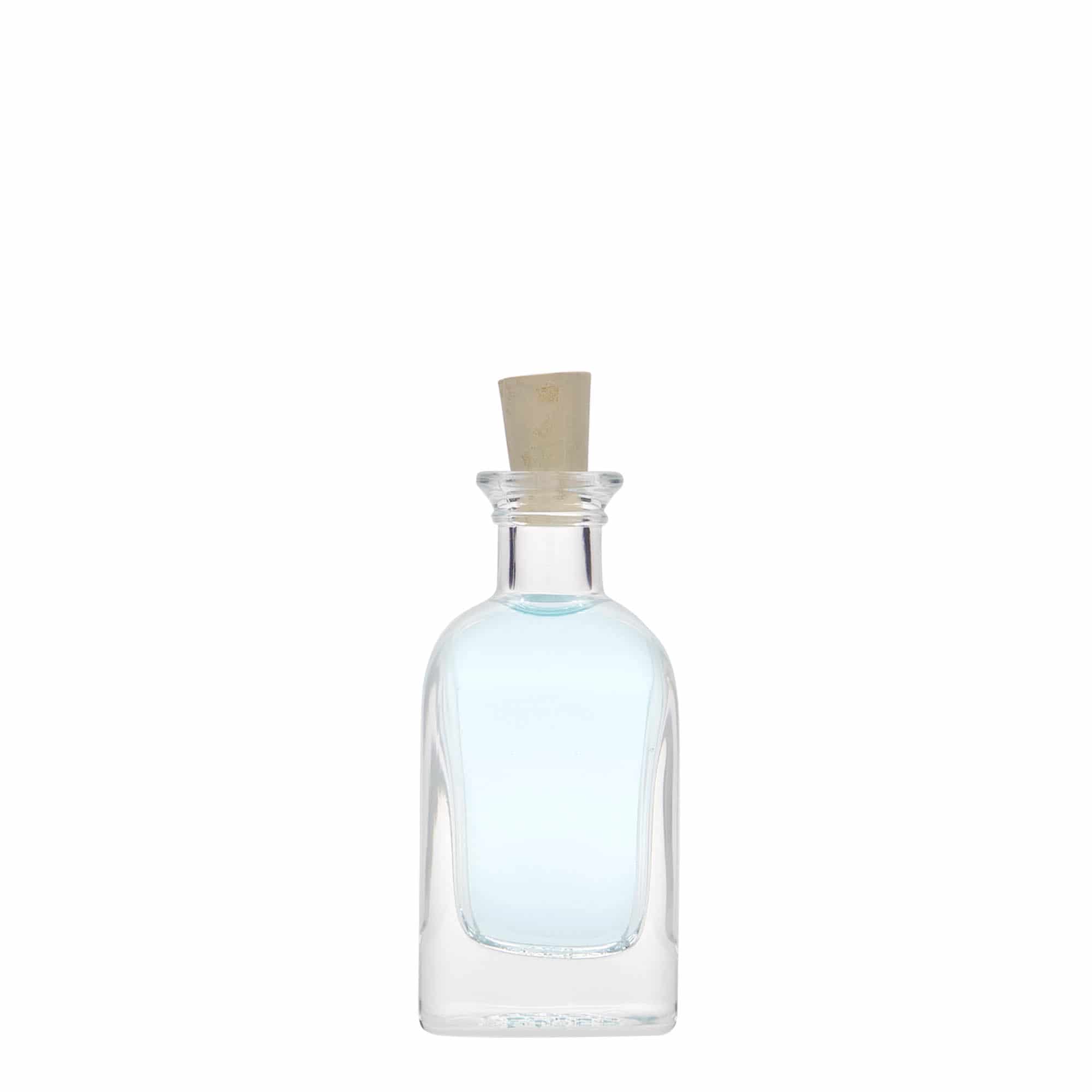 Apotekarska flaša 40 ml Carré, četvrtasto, otvor: Pluto