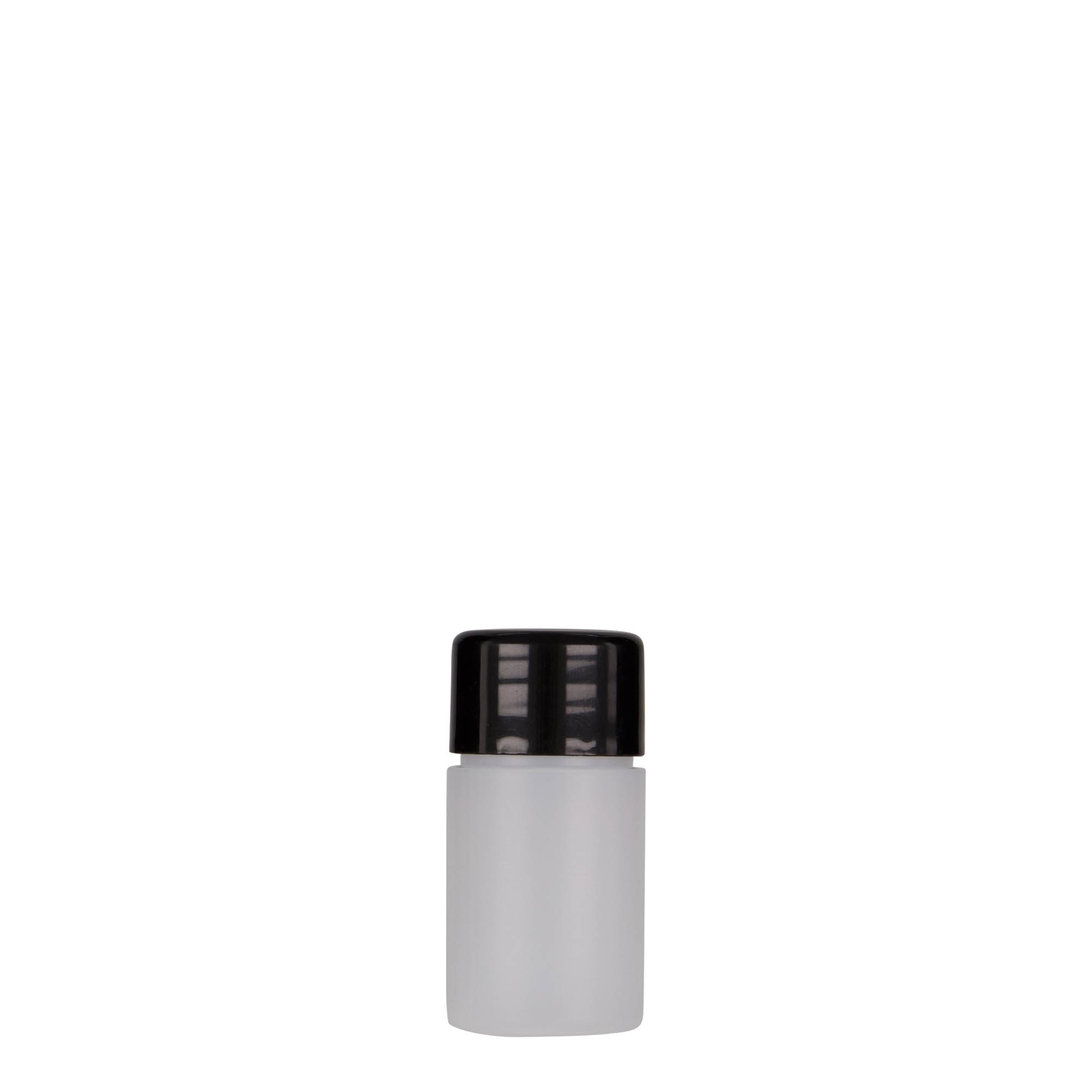 15 ml plastična bočica 'Tuffy', HDPE, prirodna boja, grlo: 24/410