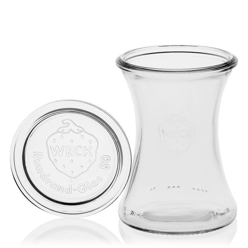 WECK staklenka za delikatese 370 ml, otvor: Okrugli rub