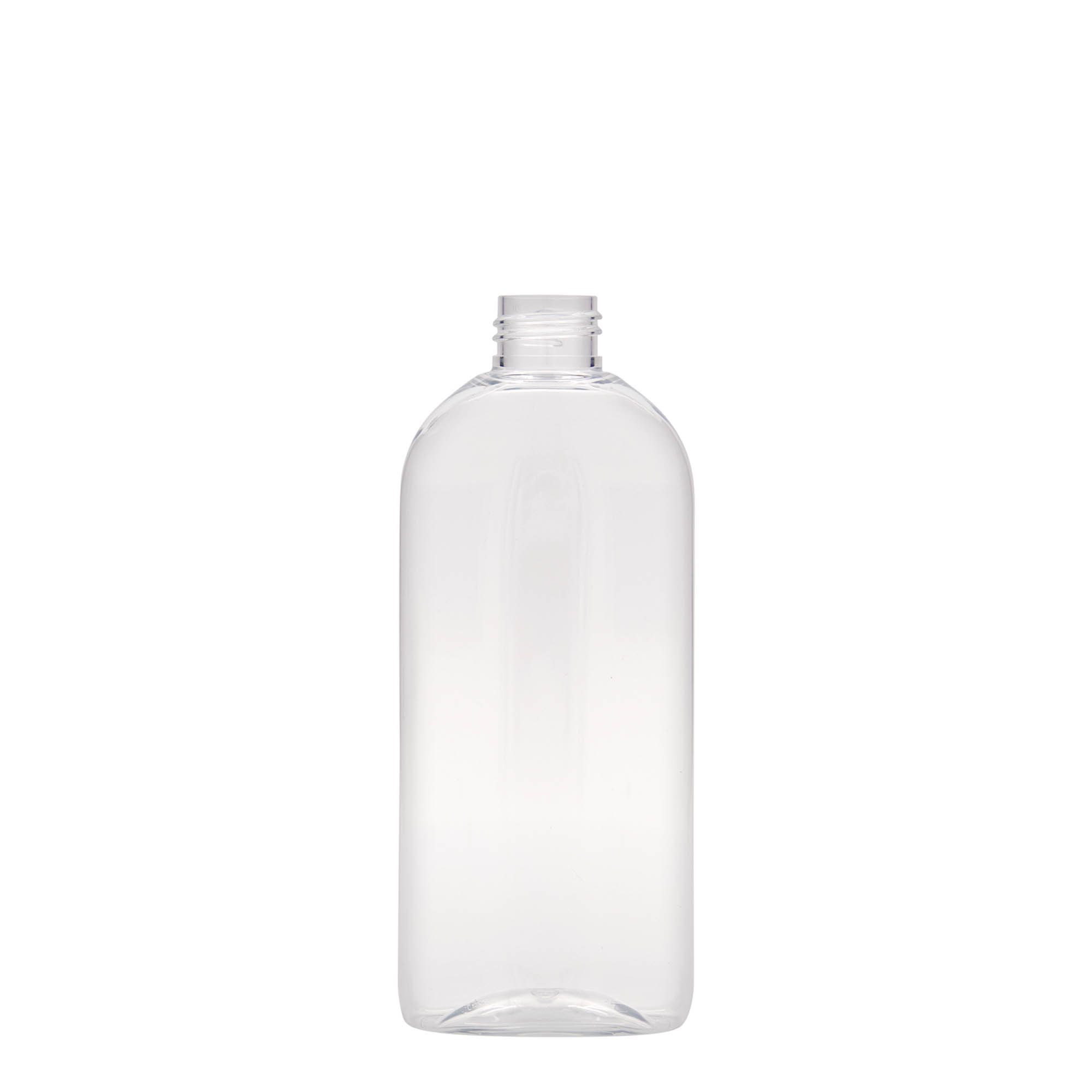250 ml PET-boca „Iris“, ovalna, plastika, grlo: 24/410
