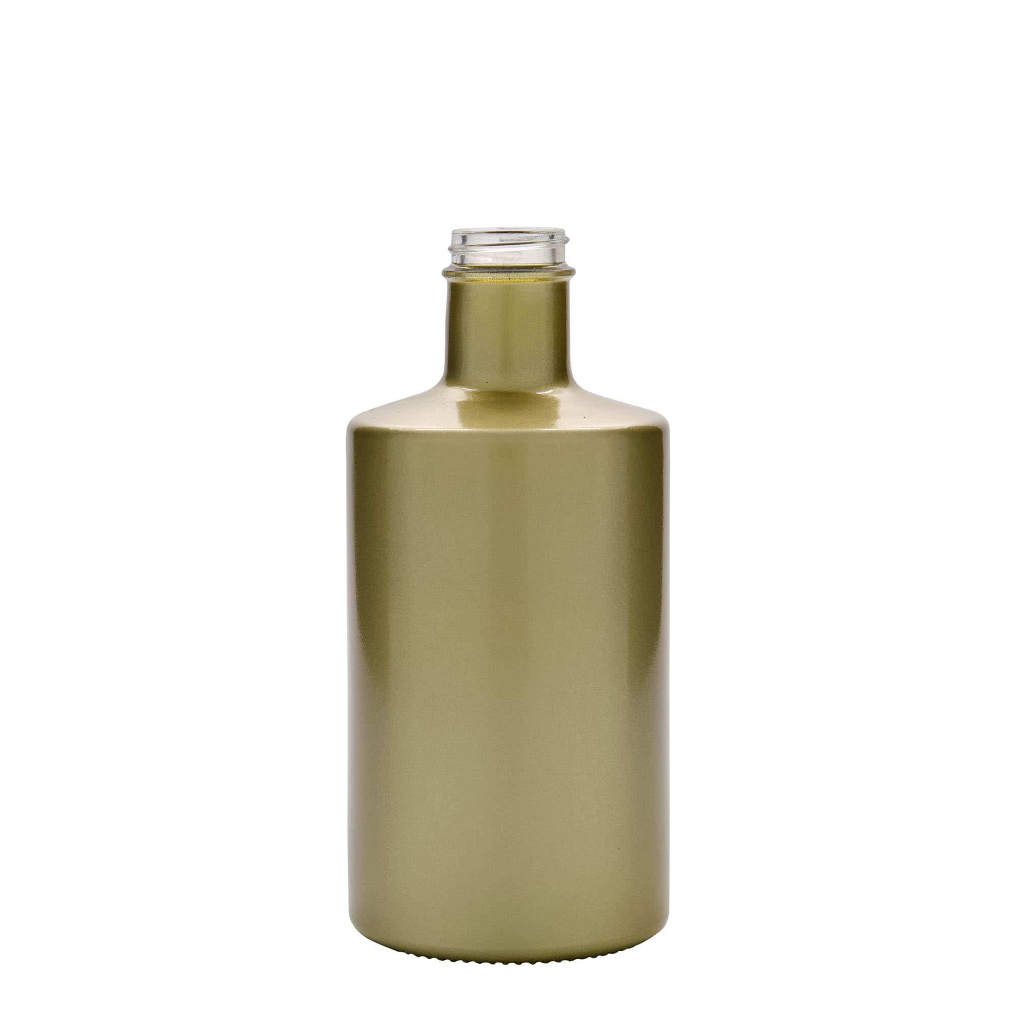 Staklena flaša 500 ml 'Caroline', zlatna, otvor: GPI 33 Staklena flaša 500 ml 'Caroline', zlatna, otvor: GPI 33