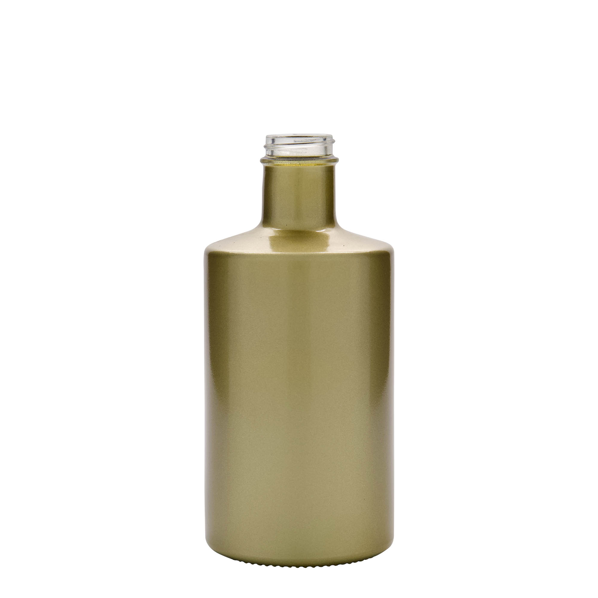 500 ml staklena boca 'Caroline', zlatna, grlo: GPI 33