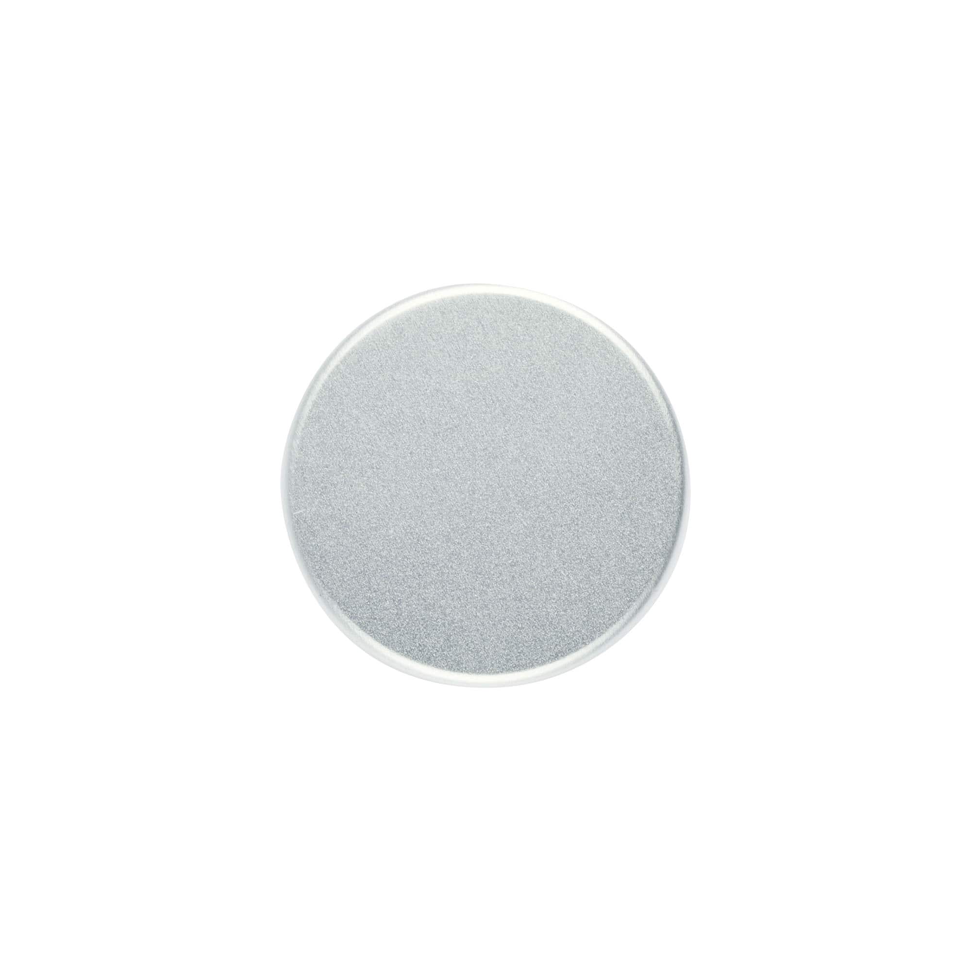 Zatvarač na navoj, metalni, srebrni, za otvor: GPI 33/400 Zatvarač na navoj, metalni, srebrni, za otvor: GPI 33/400