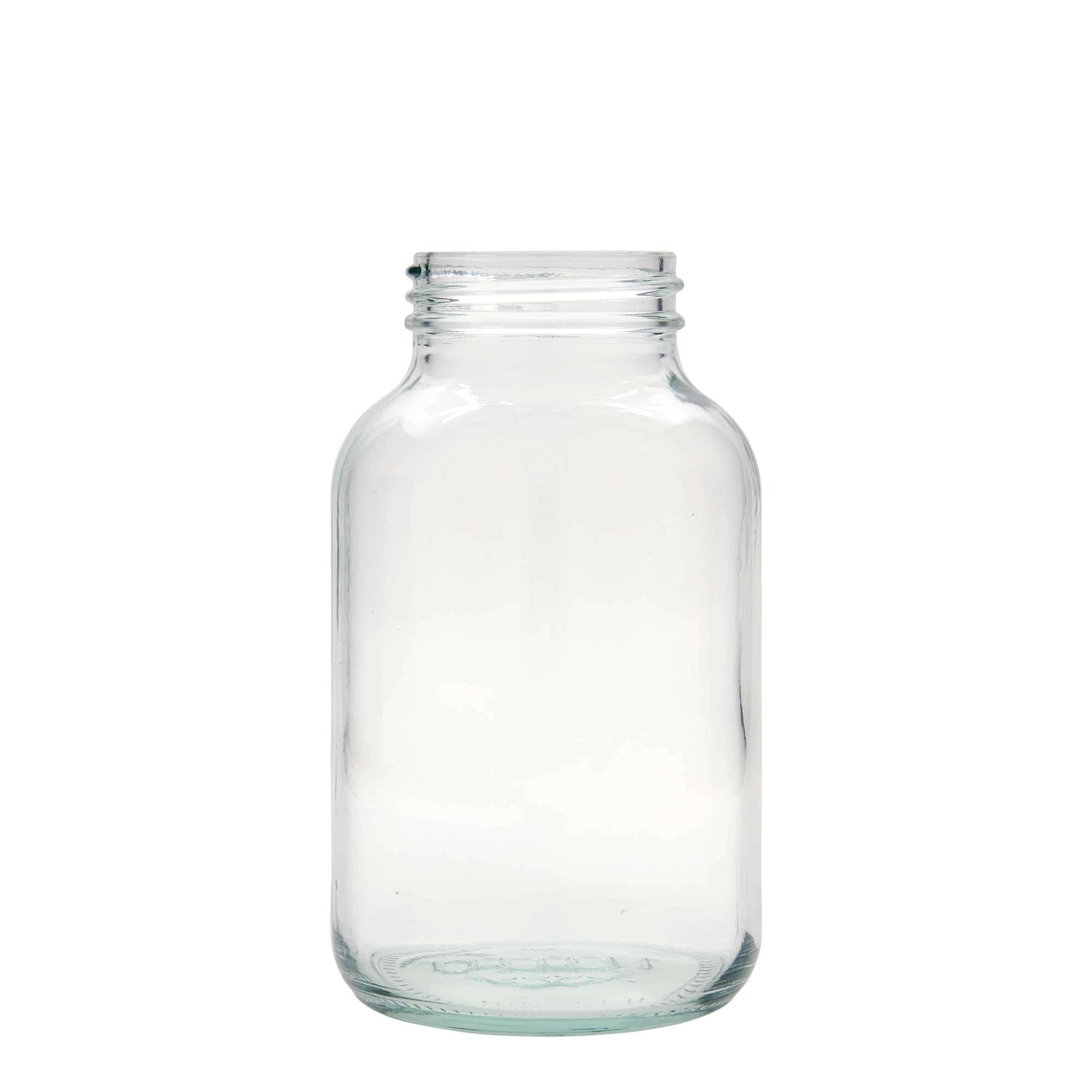 Staklenka sa širokim vratom 1.000 ml, otvor: DIN 68
