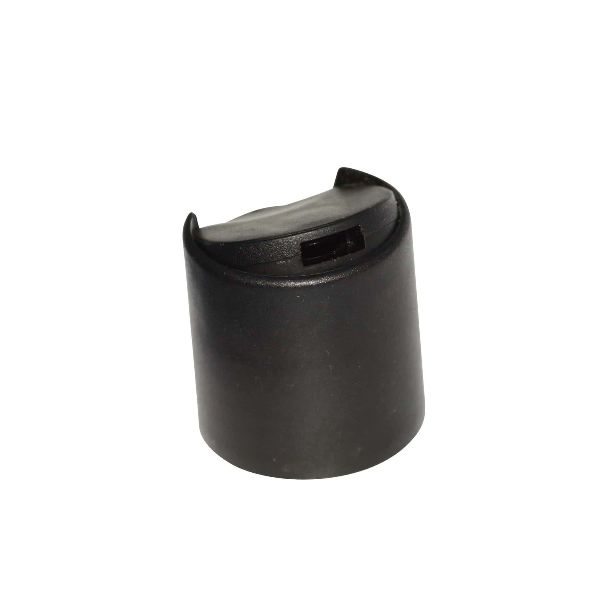 Zatvarač na navoj Disc Top, PP plastika, crni, za grlo: 24/410