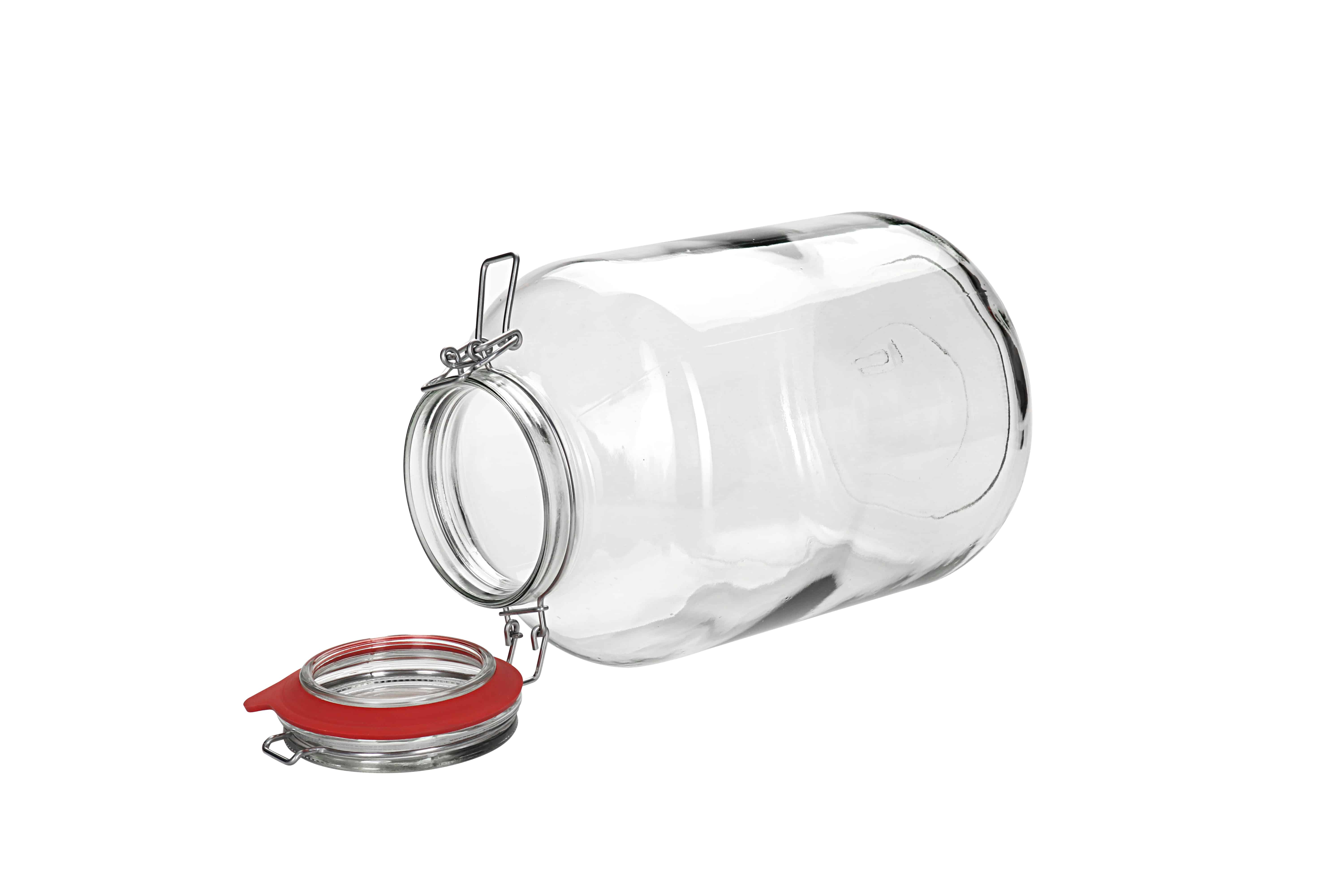 Staklenka sa hermetičkim zatvaračem 4.880 ml, otvor: Hermetički zatvarač