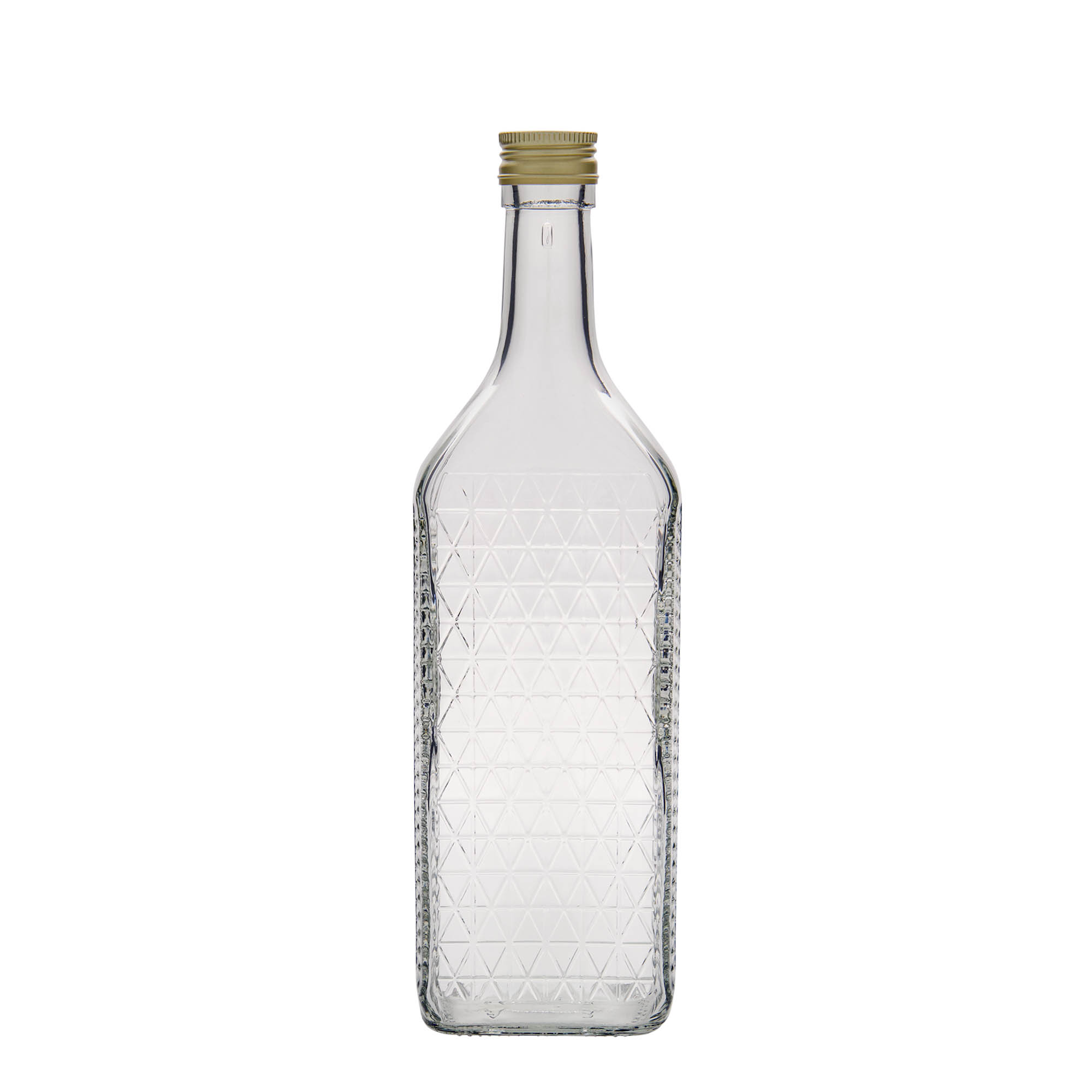700 ml staklena boca 'Caruso', pravokutna, grlo: PP 31,5