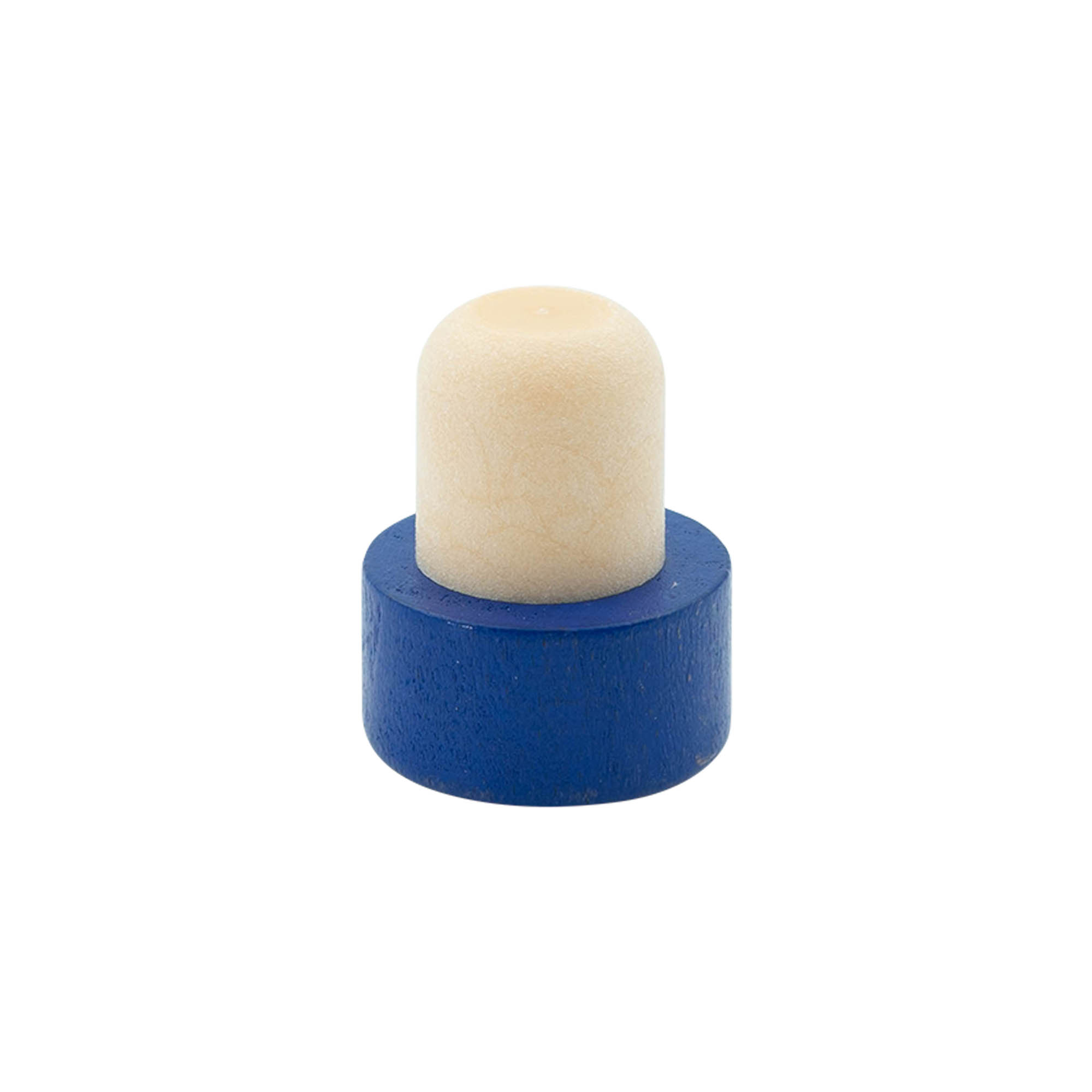 Ručno plutače 19 mm, drvo/plastika, plava, za otvor: pluta Ručno plutače 19 mm, drvo/plastika, plava, za otvor: pluta