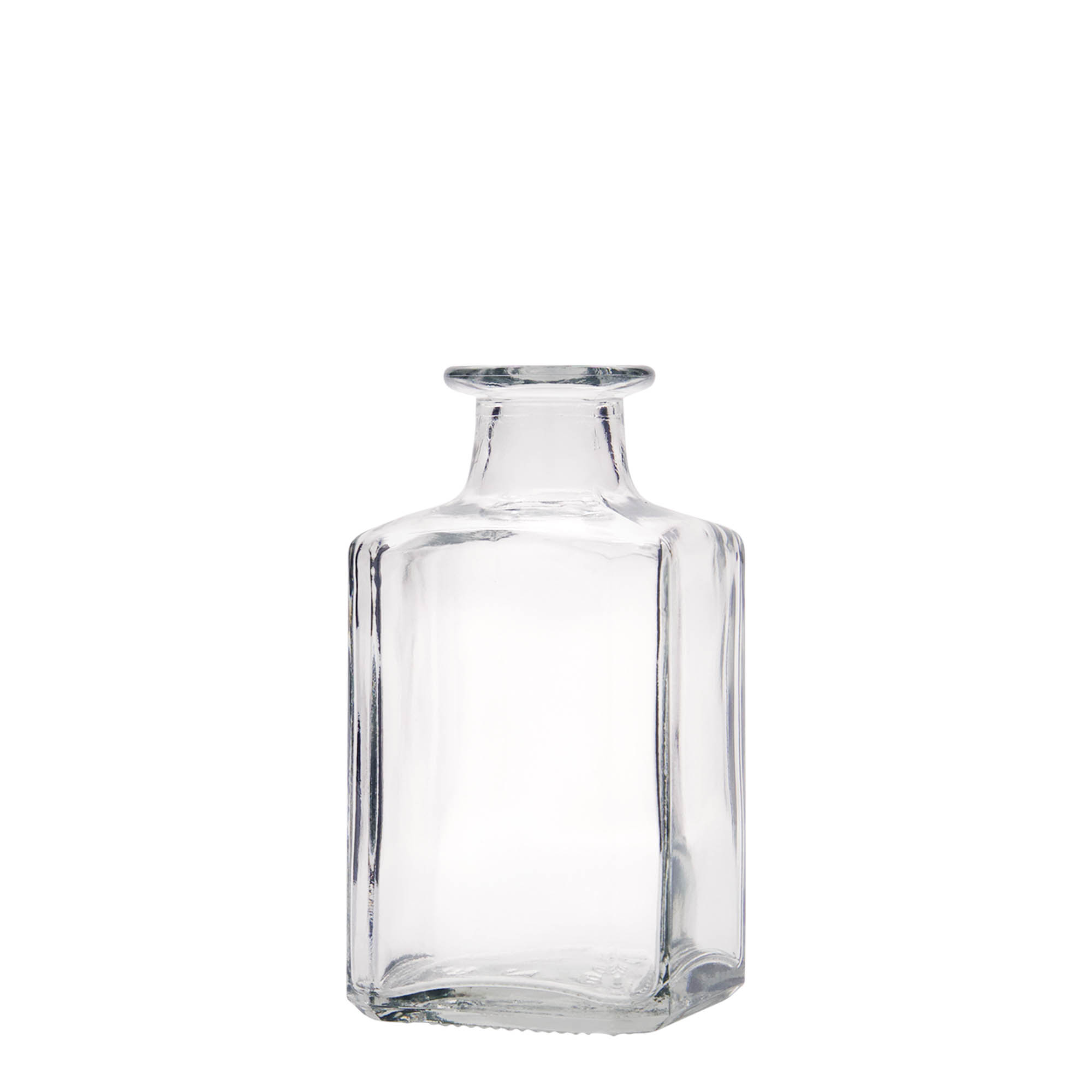 250 ml staklena boca 'Torben', četvrtasta, grlo: čep