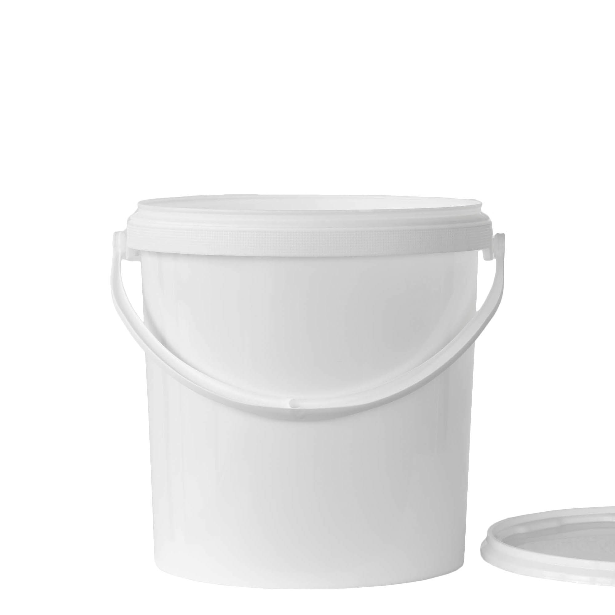 10 l kanta, PP-plastika, bijela 10 l kanta, PP-plastika, bijela