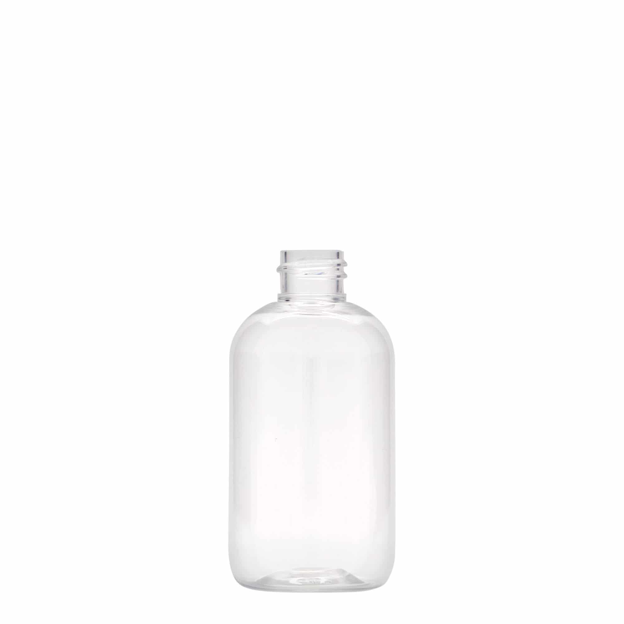 100 ml PET boca 'Boston', plastika, grlo: 20/410