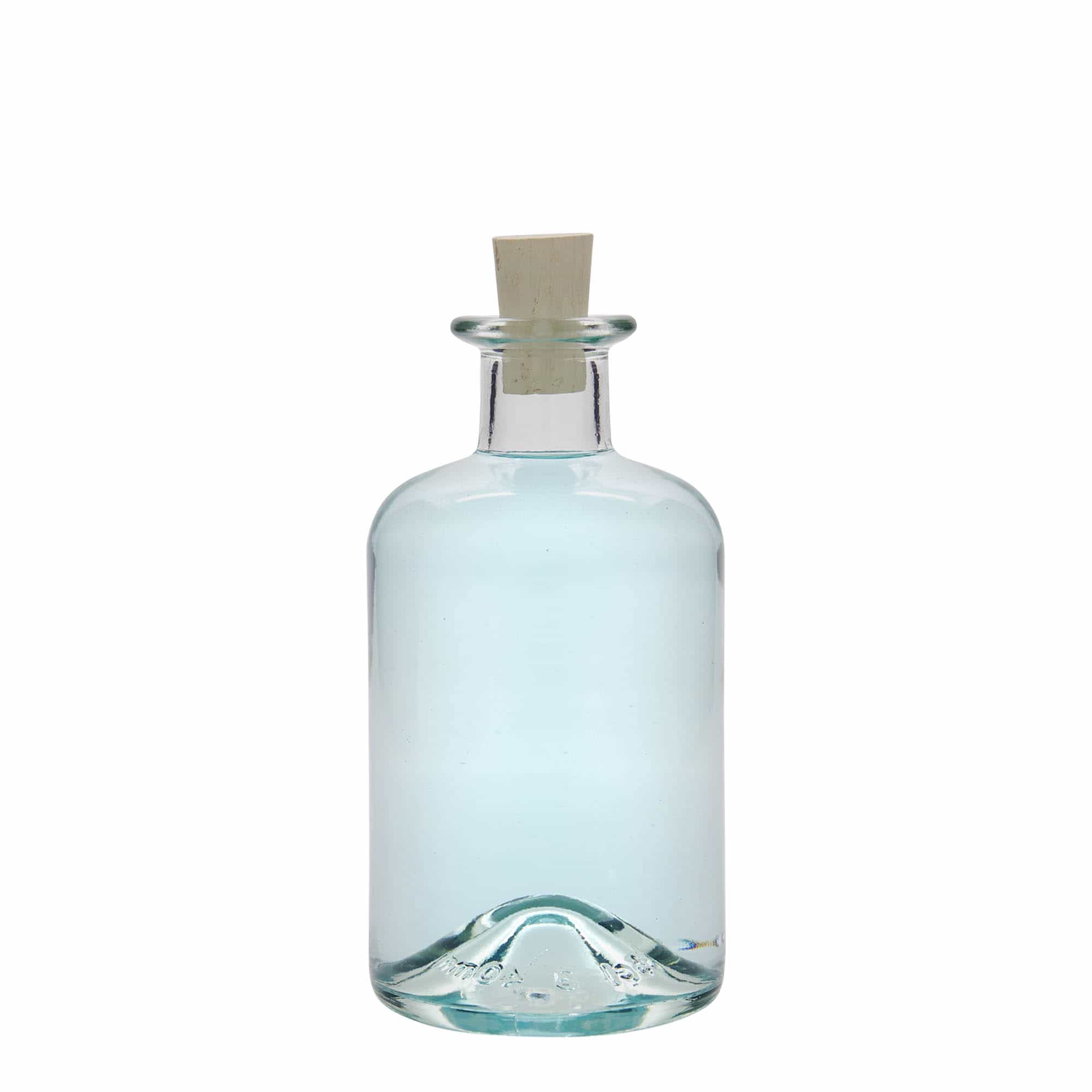 Staklena apotekarska flaša 350 ml, otvor: Pluto