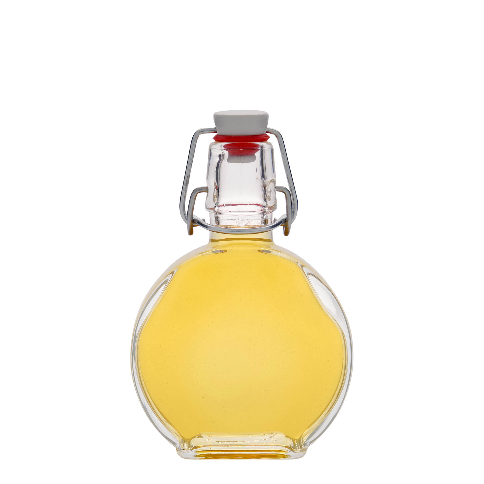 200 ml staklena boca 'Sensatione', pravougaona, grlo: zatvarač sa kopčom 200 ml staklena boca 'Sensatione', pravougaona, grlo: zatvarač sa kopčom