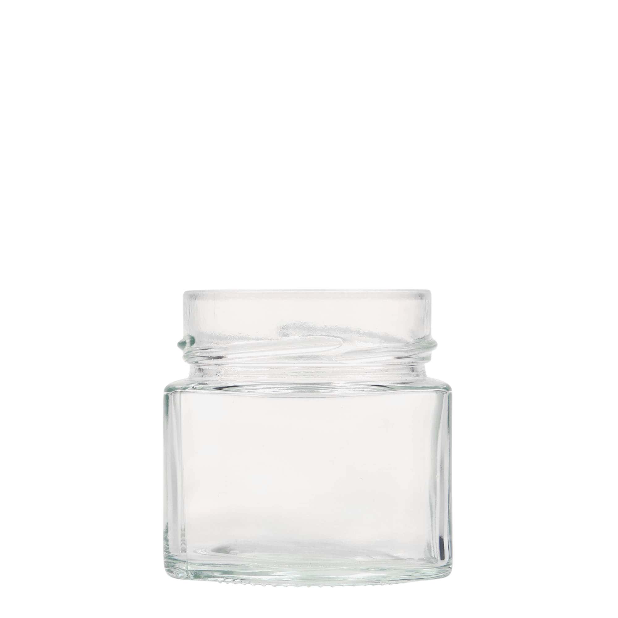 212 ml četvrtasto staklo 'Kimba', grlo: ekstra duboki Twist-Off (EDTO 70)