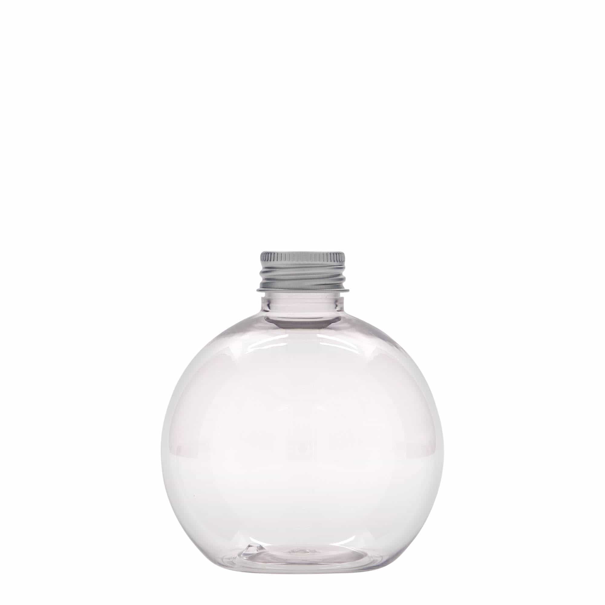 PET flaša 250 ml 'Perry', okrugla, plastika, otvor: GPI 24/410 PET flaša 250 ml 'Perry', okrugla, plastika, otvor: GPI 24/410