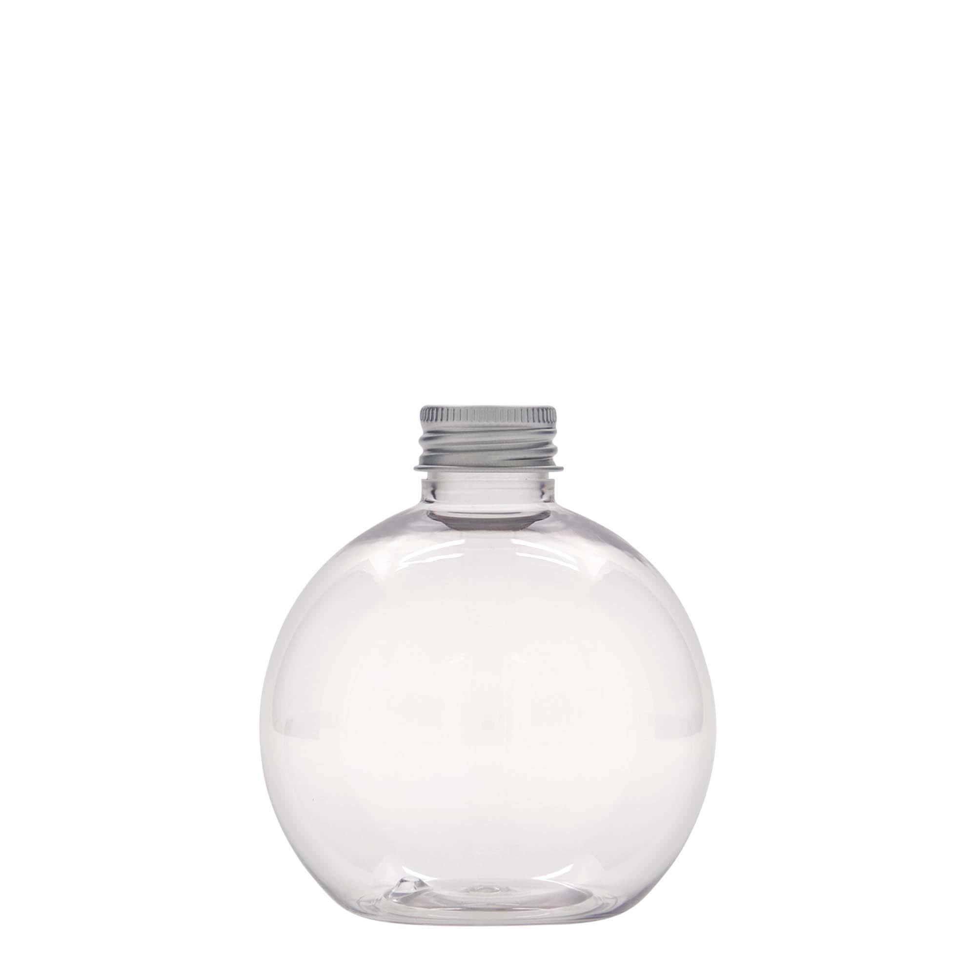 250 ml PET boca 'Perry', okrugla, plastika, grlo: 24/410