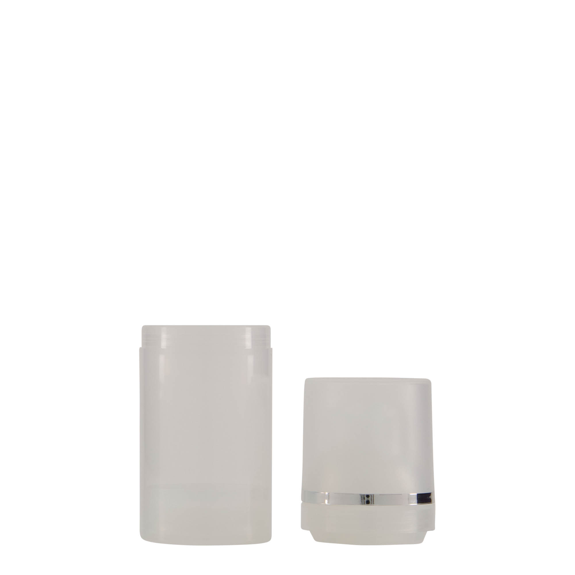 Dispenzer bez zraka 30 ml 'Mezzo', PP plastika, prirodna
