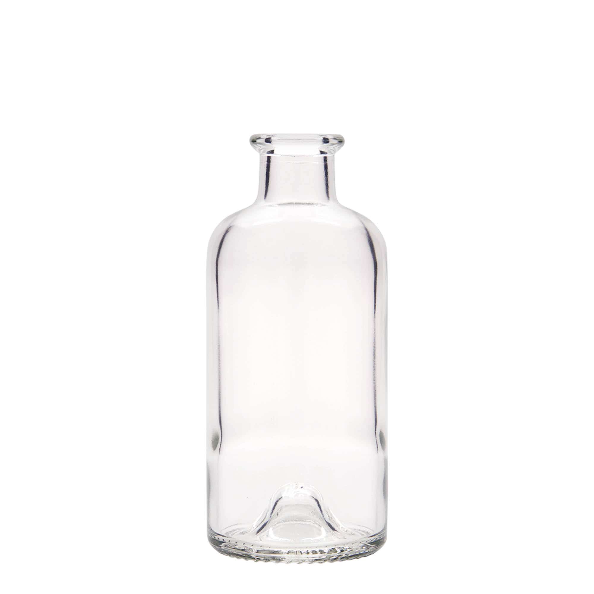 Staklena apotekarska flaša 200 ml, otvor: Pluto