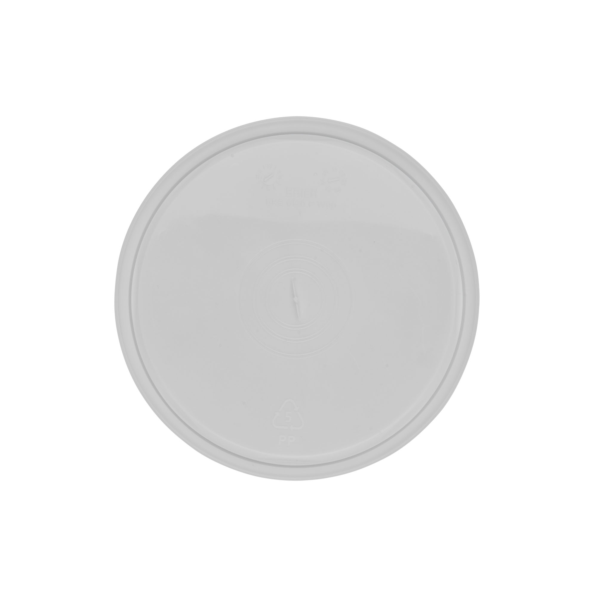 Poklopac za kantu 1,8 l, PP plastika, bijela